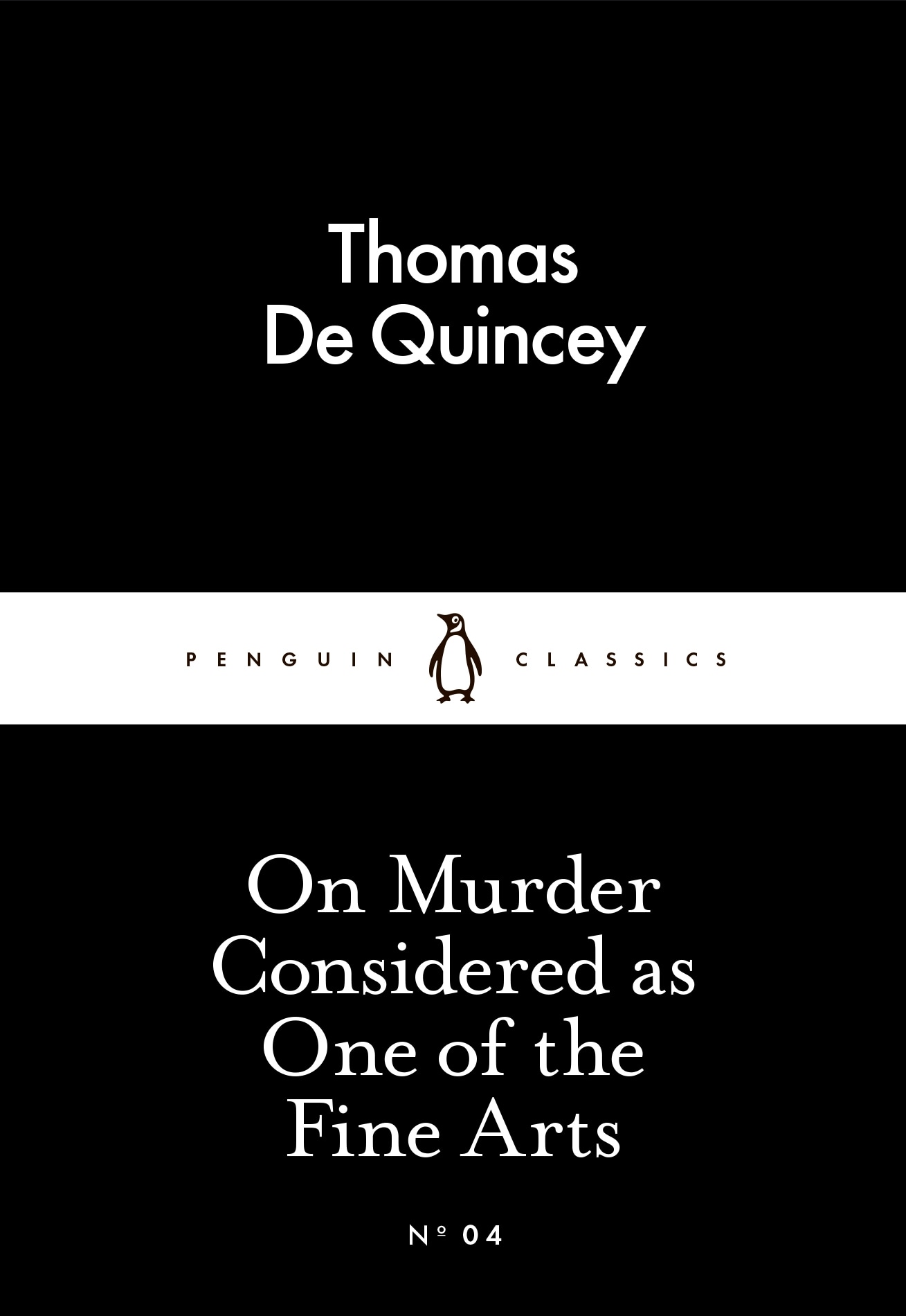 Book “On Murder Considered as One of the Fine Arts” by Thomas De Quincey — February 26, 2015