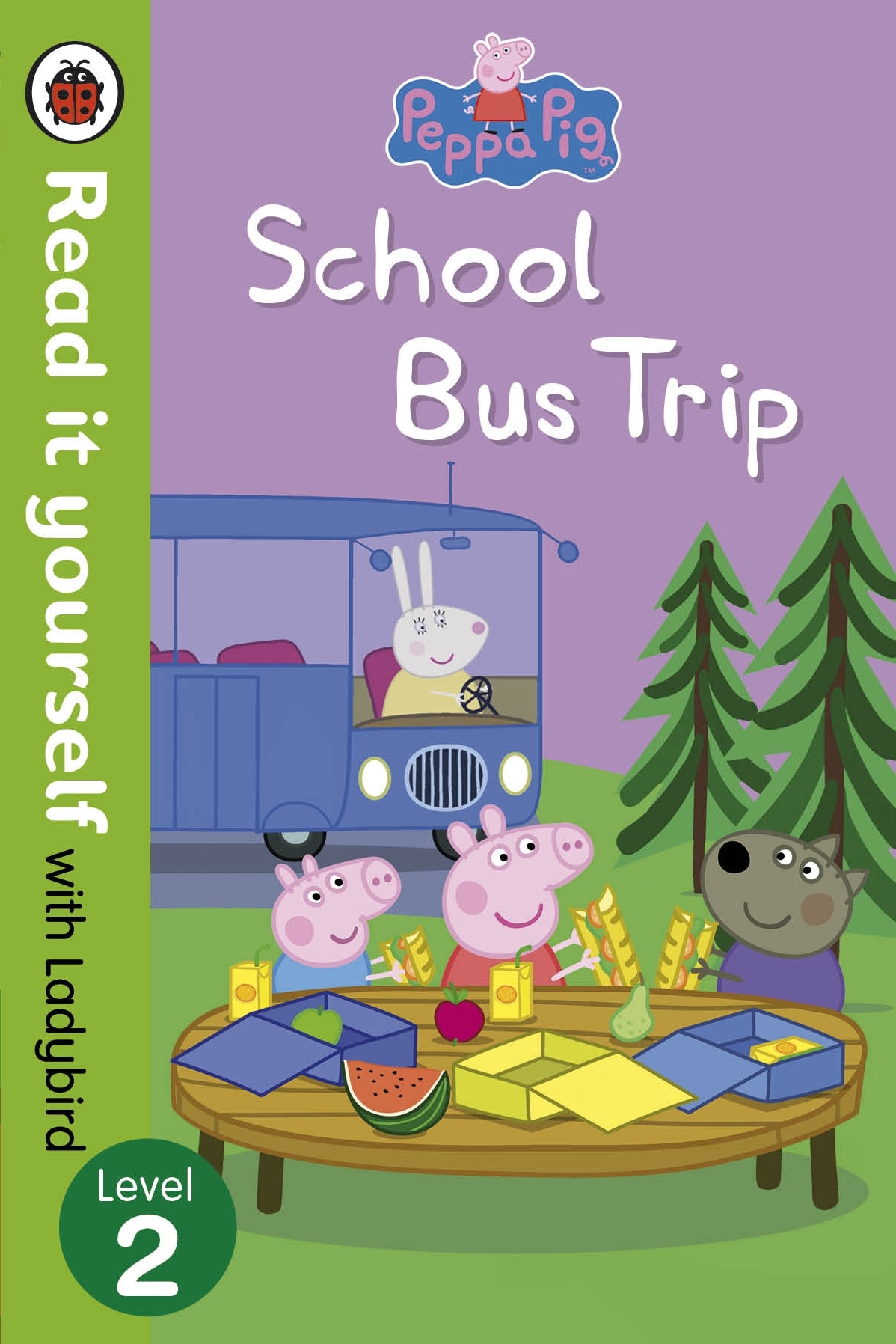 Peppa Pig: School Bus Trip - Read it yourself with Ladybird