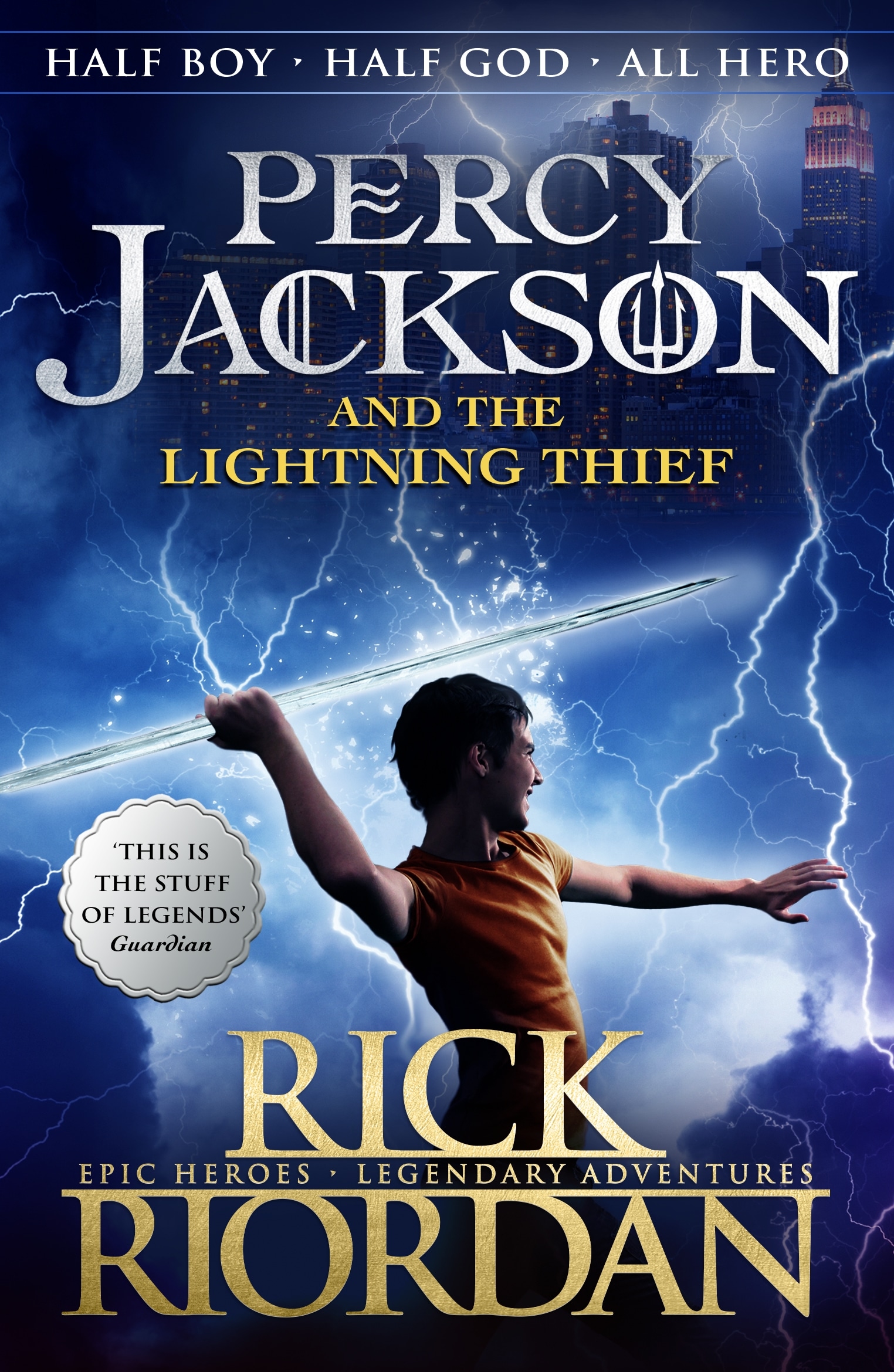 Book “Percy Jackson and the Lightning Thief” by Rick Riordan — July 4, 2013