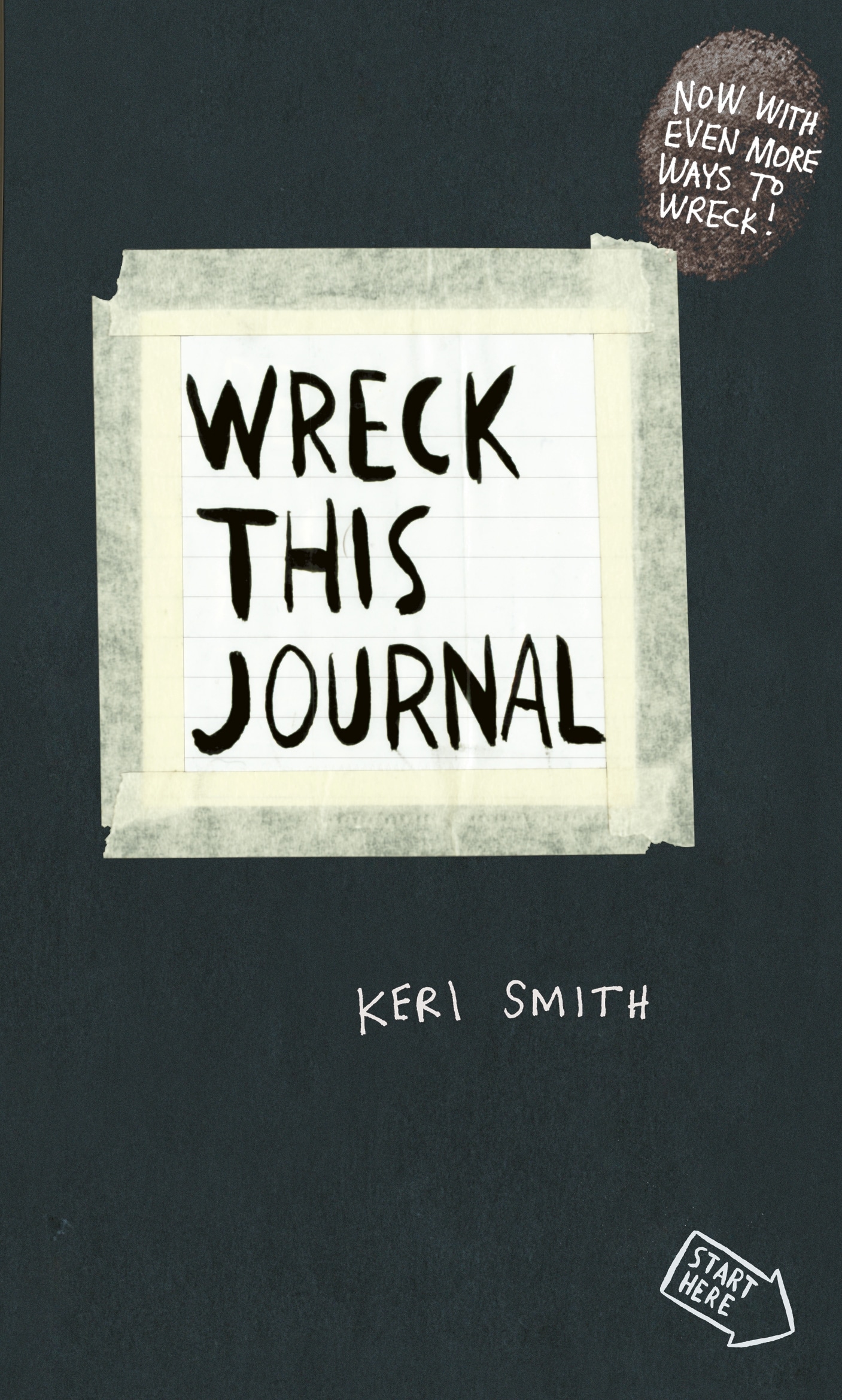 Book “Wreck This Journal” by Keri Smith — April 22, 2013