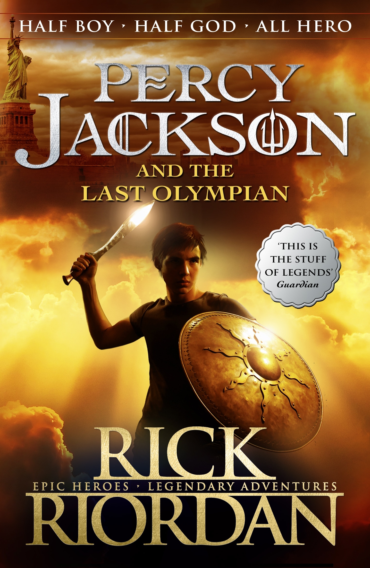 Book “Percy Jackson and the Last Olympian (Book 5)” by Rick Riordan — July 4, 2013