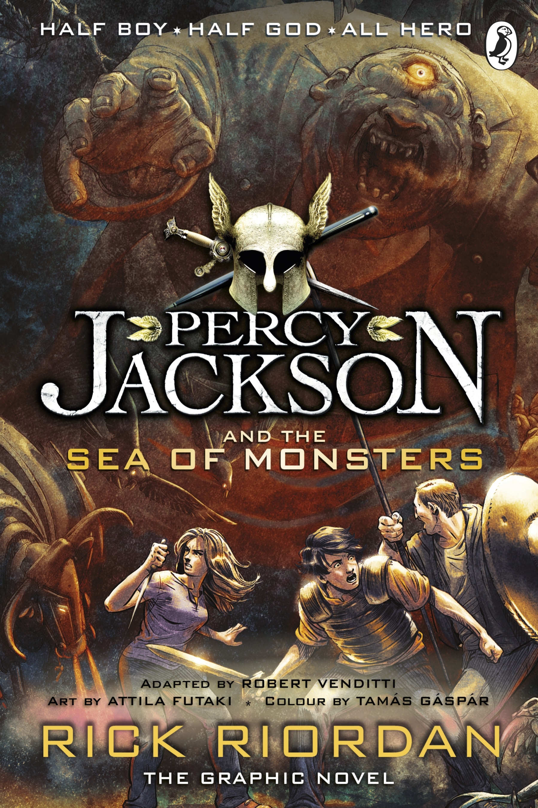 Book “Percy Jackson and the Sea of Monsters: The Graphic Novel (Book 2)” by Rick Riordan — July 4, 2013