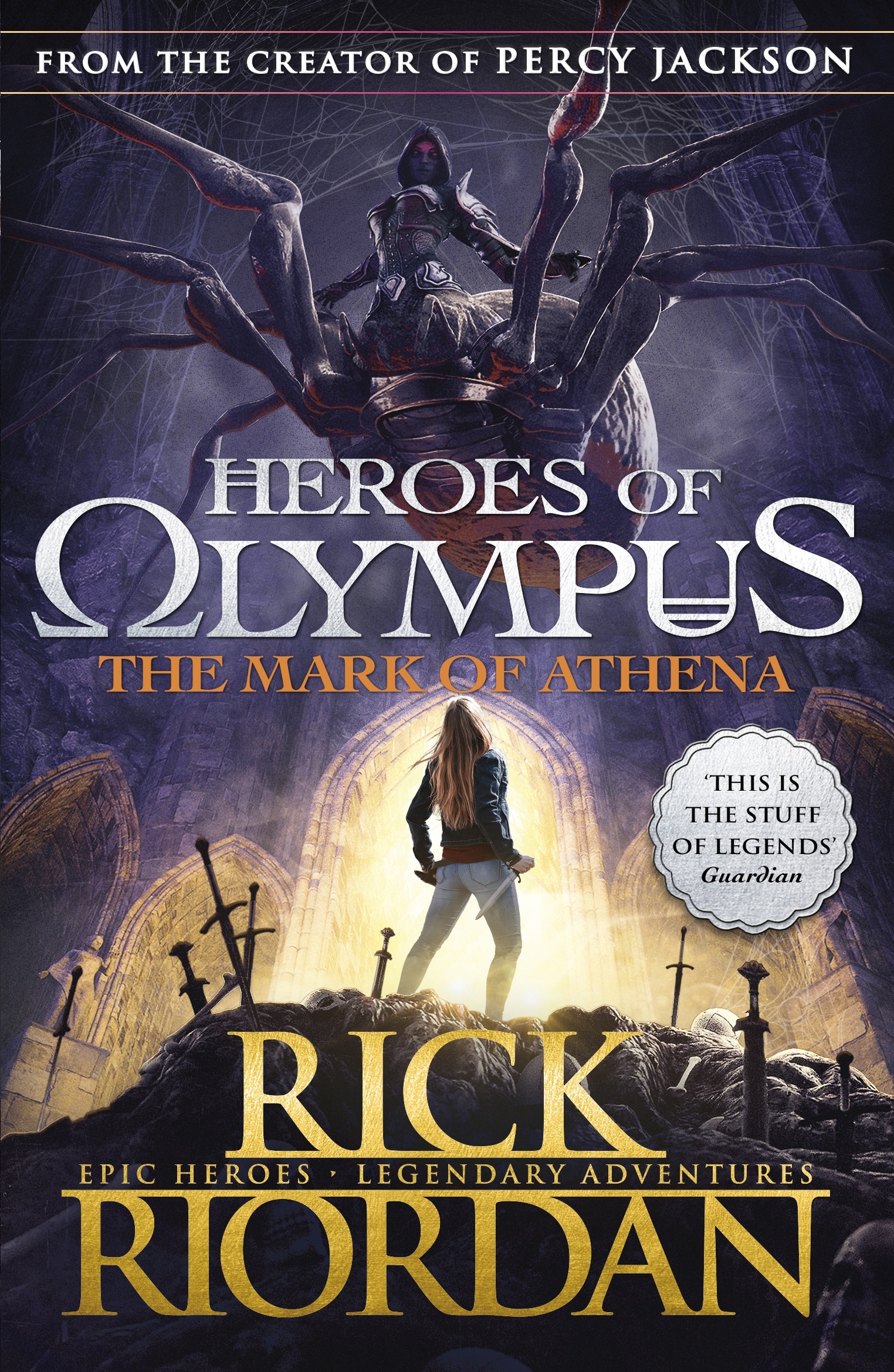 Book “The Mark of Athena (Heroes of Olympus Book 3)” by Rick Riordan — October 3, 2013