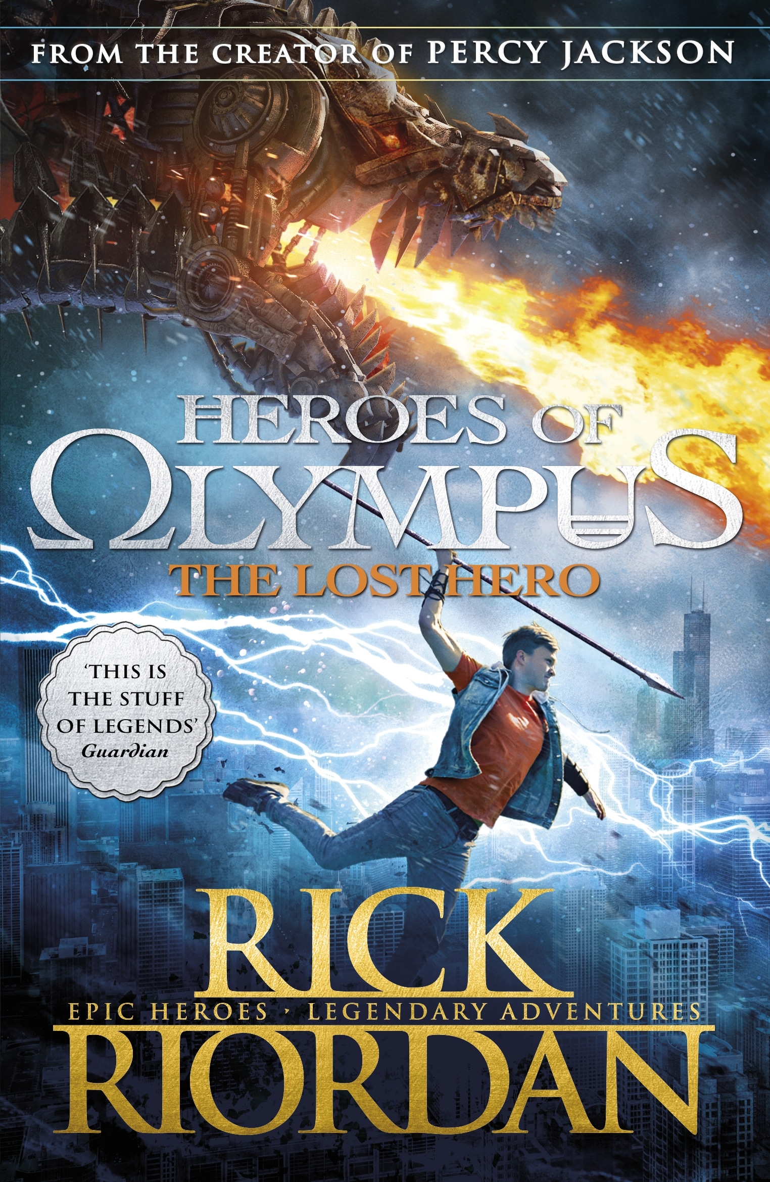 Book “The Lost Hero (Heroes of Olympus Book 1)” by Rick Riordan — October 4, 2012