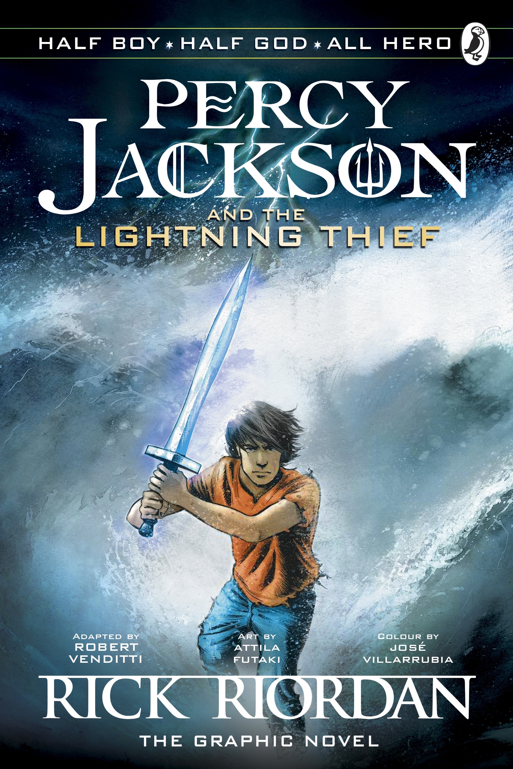 Book “Percy Jackson and the Lightning Thief - The Graphic Novel (Book 1 of Percy Jackson)” by Rick Riordan — November 4, 2010