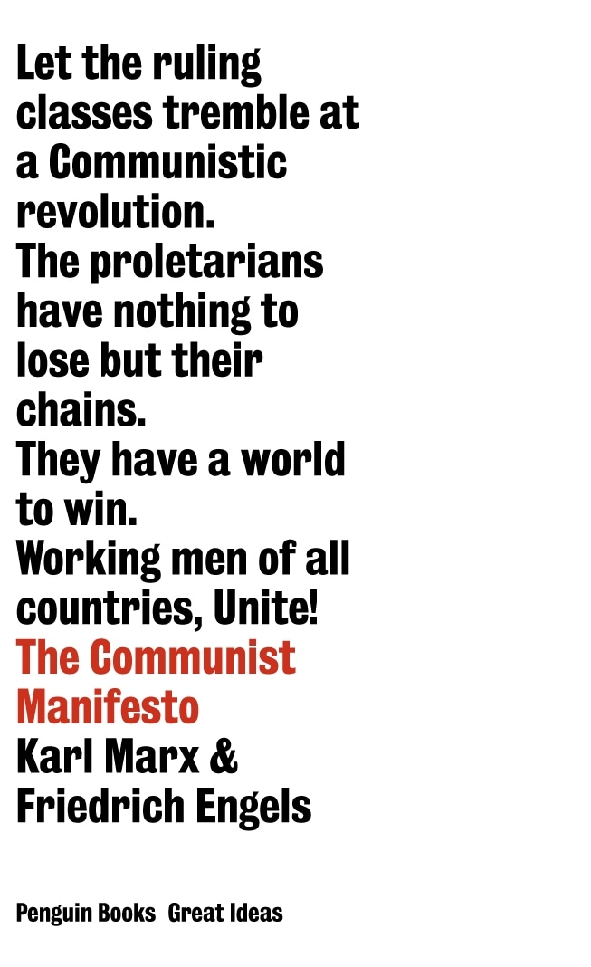 Book “The Communist Manifesto” by Friedrich Engels, Karl Marx — September 2, 2004