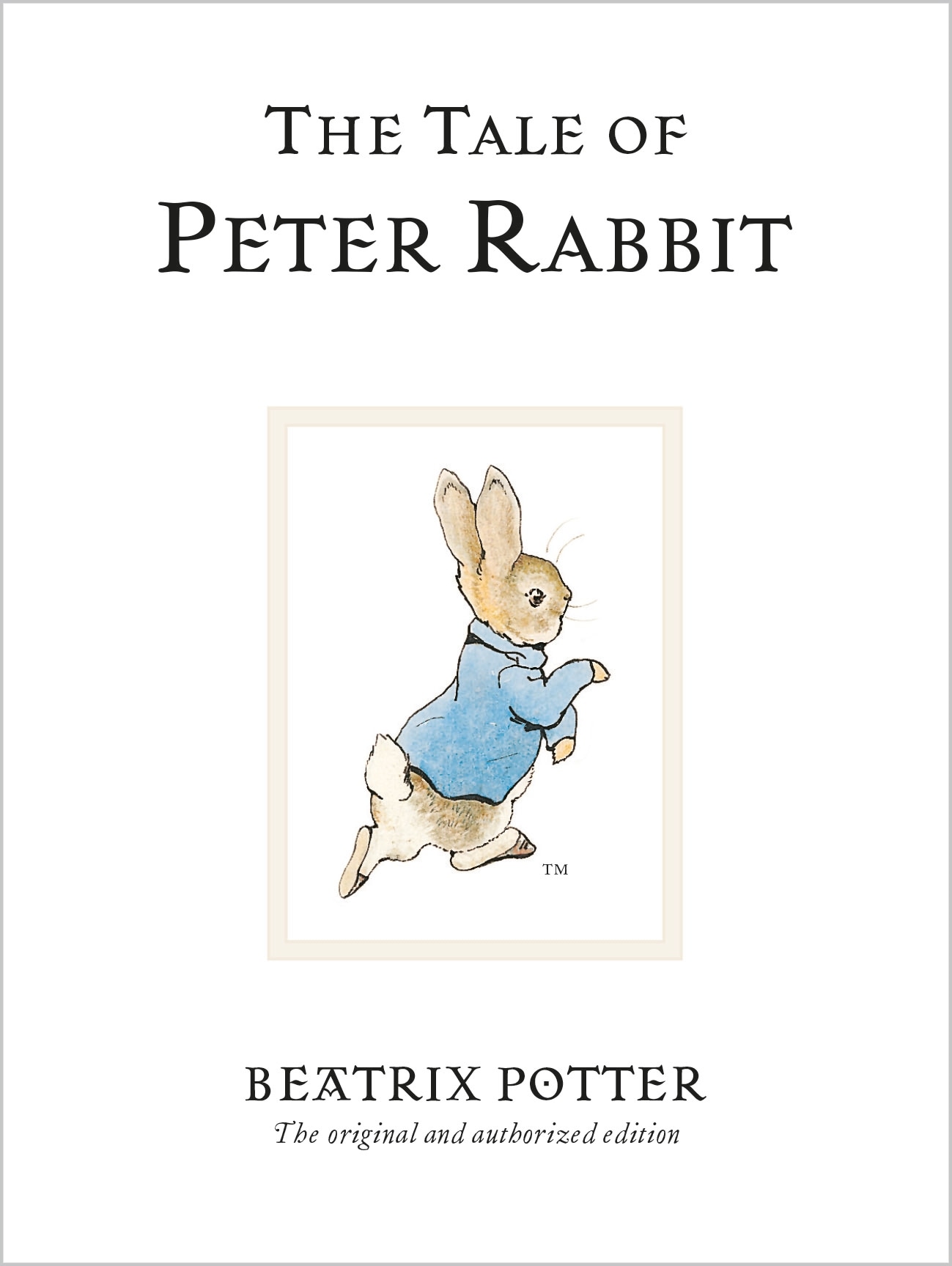 Book “The Tale Of Peter Rabbit” by Beatrix Potter — March 7, 2002