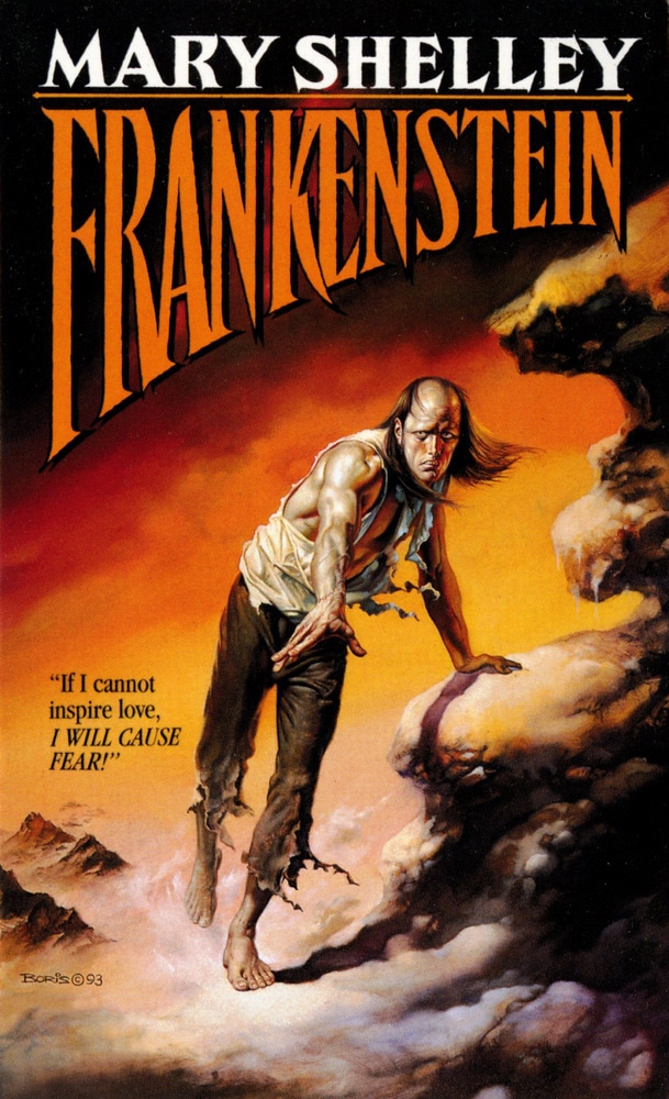 Book “Frankenstein” by Mary Shelley — November 15, 1994