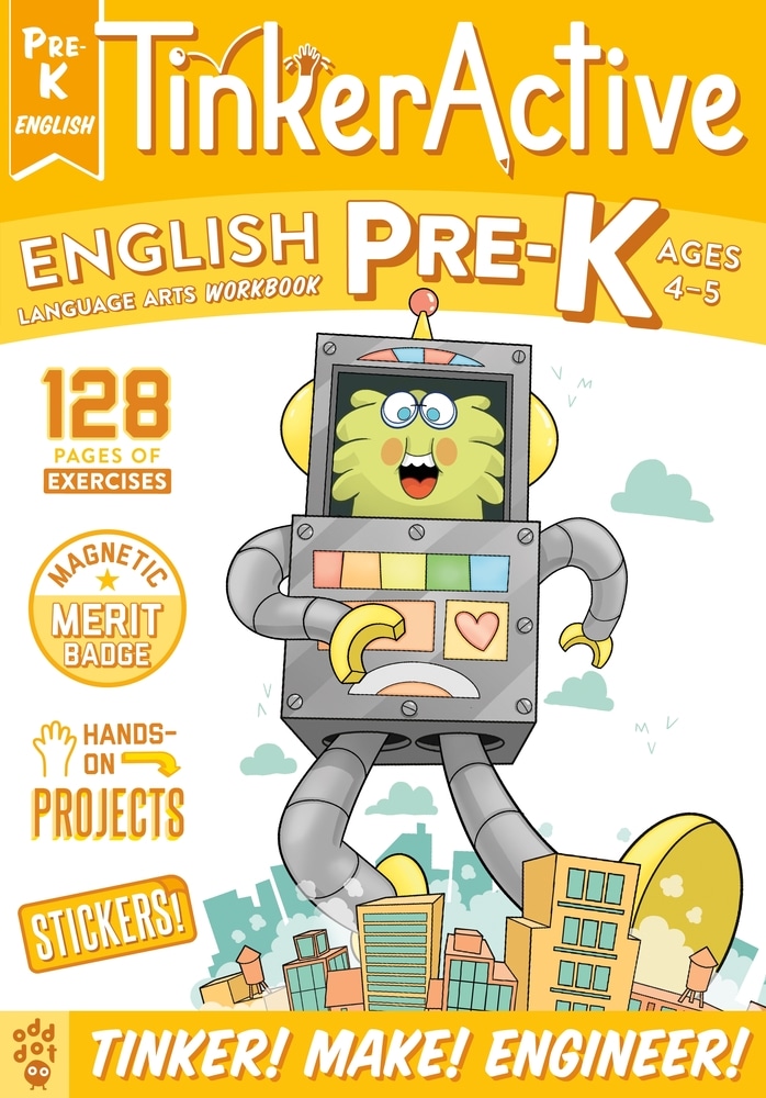 Book “TinkerActive Workbooks: Pre-K English Language Arts” by Megan Hewes Butler — December 29, 2020