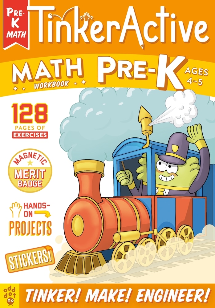 Book “TinkerActive Workbooks: Pre-K Math” by Nathalie Le Du — December 29, 2020