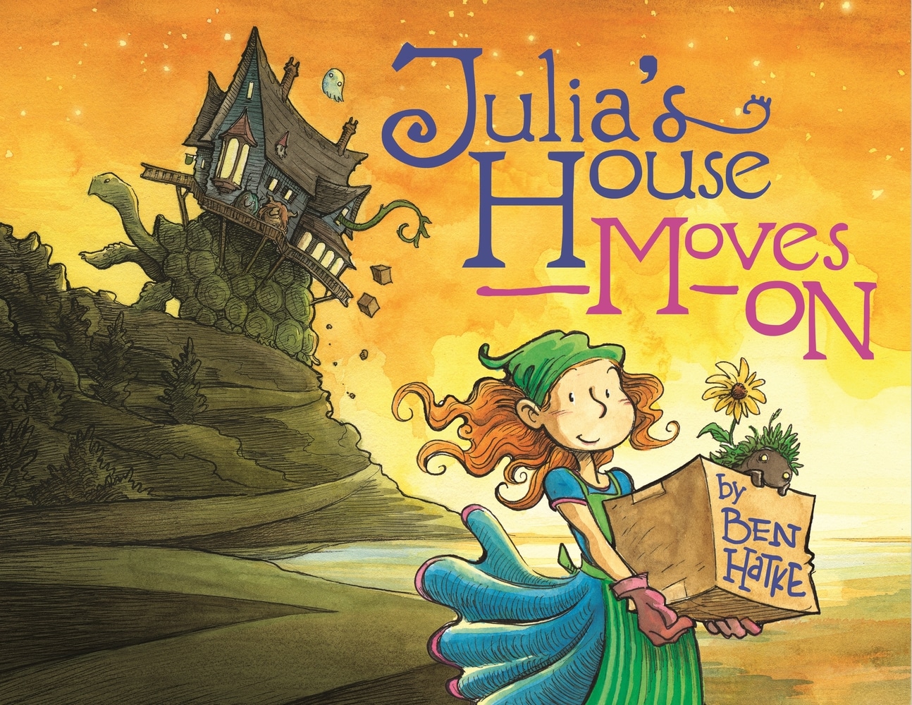 Book “Julia's House Moves On” by Ben Hatke — September 29, 2020