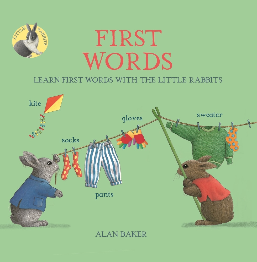 Book “Little Rabbits' First Words” by Alan Baker — January 7, 2020