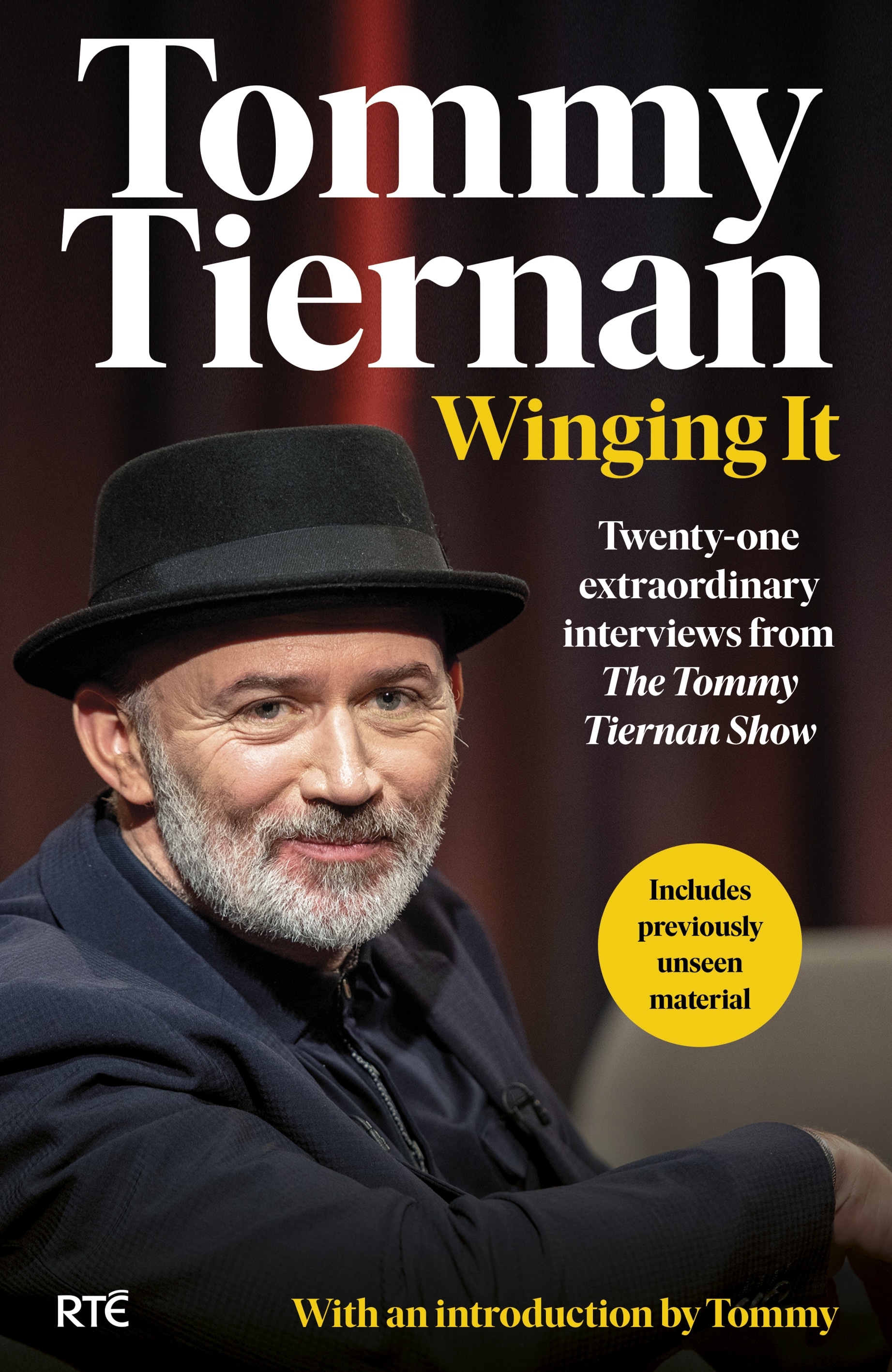 Book “Winging It” by Tommy Tiernan — October 29, 2020