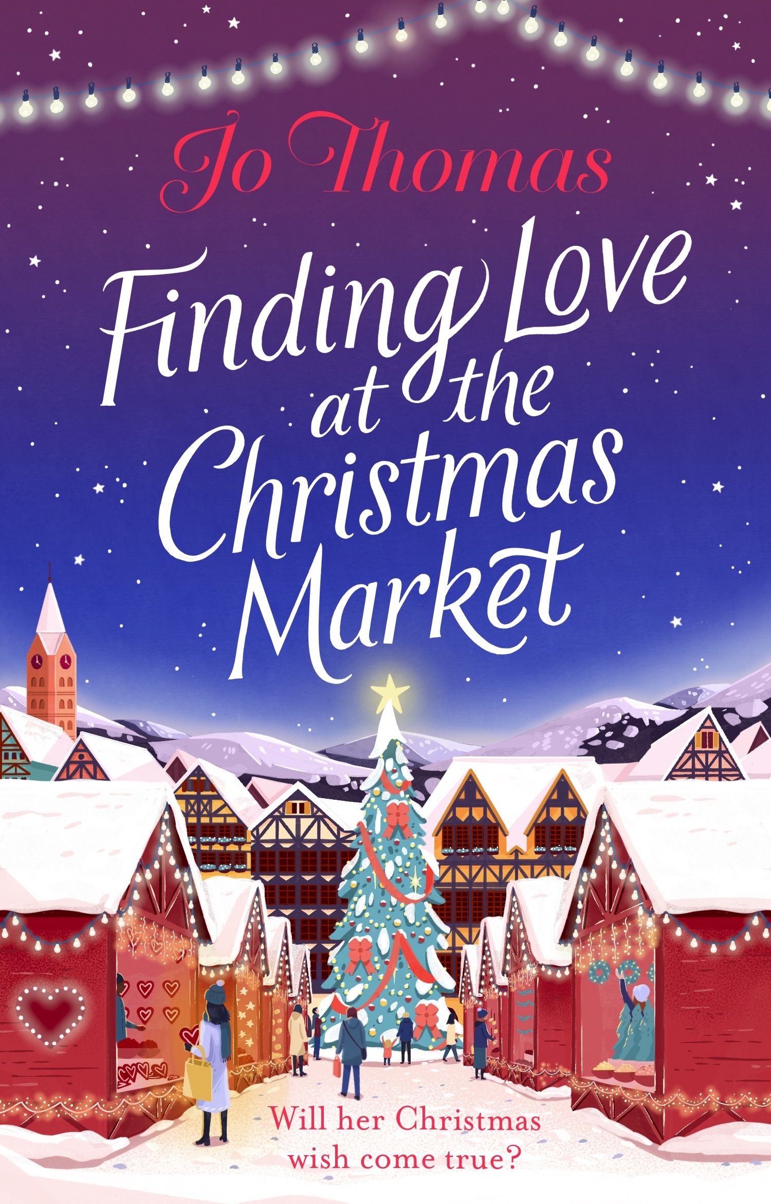 Book “Finding Love at the Christmas Market” by Jo Thomas — October 29, 2020