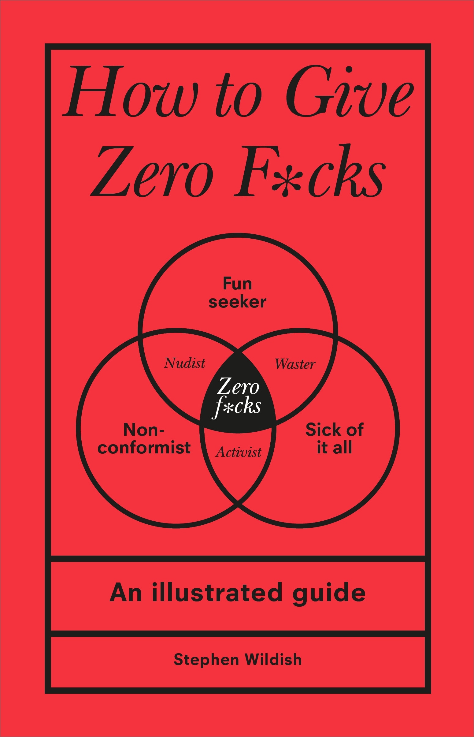 Book “How to Give Zero F*cks” by Stephen Wildish — August 13, 2020