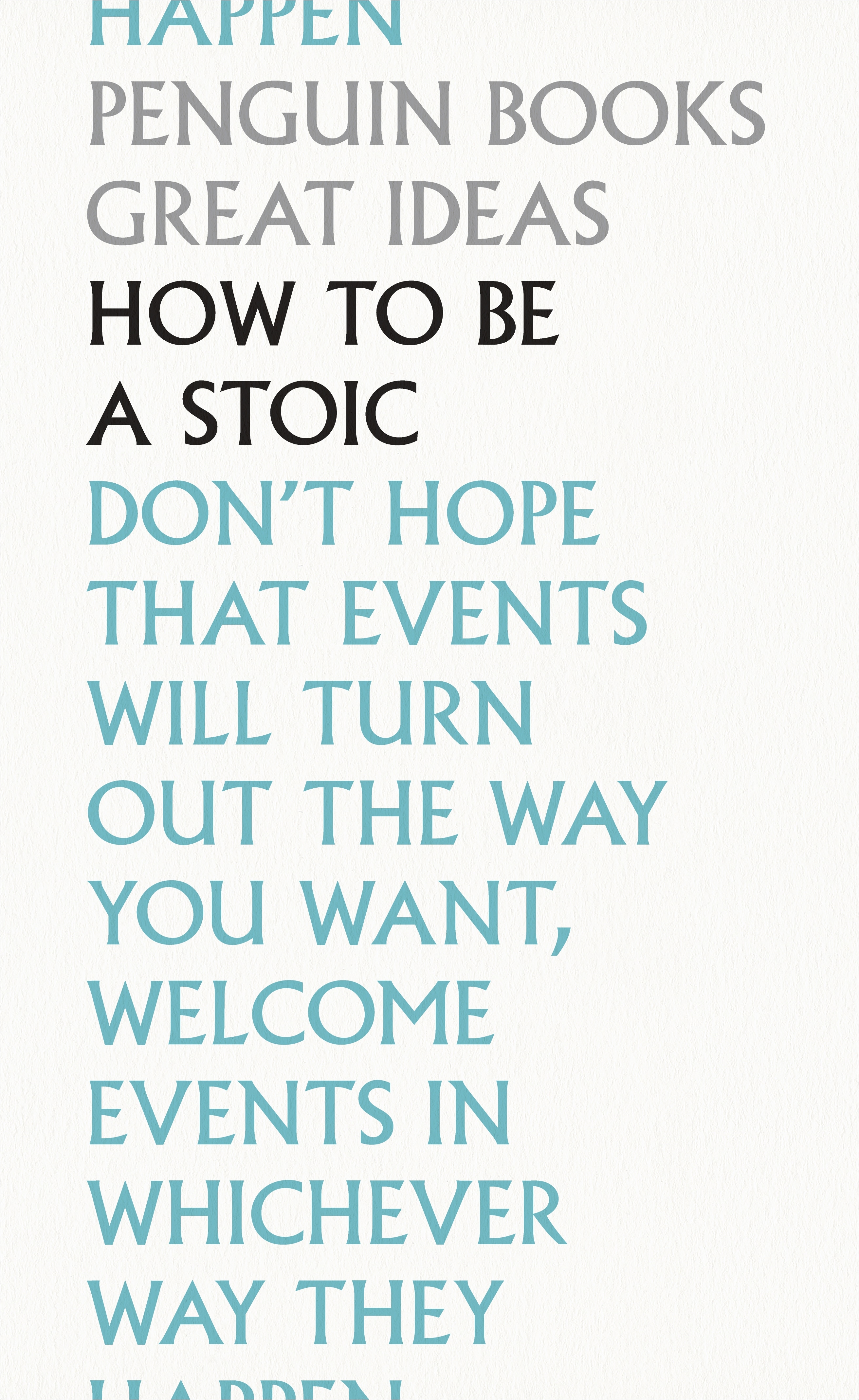 Book “How To Be a Stoic” by Epictetus — September 24, 2020