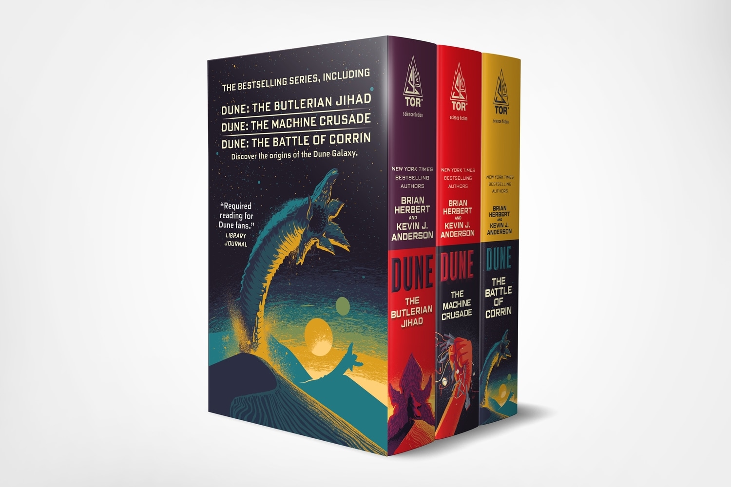Book “Legends of Dune Mass Market Paperback Boxed Set” by Brian Herbert, Kevin J. Anderson — August 27, 2019