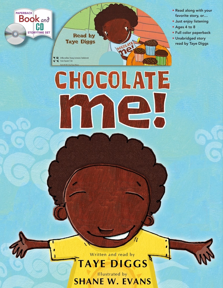 Book “Chocolate Me! book and CD storytime set” by Taye Diggs — January 15, 2019