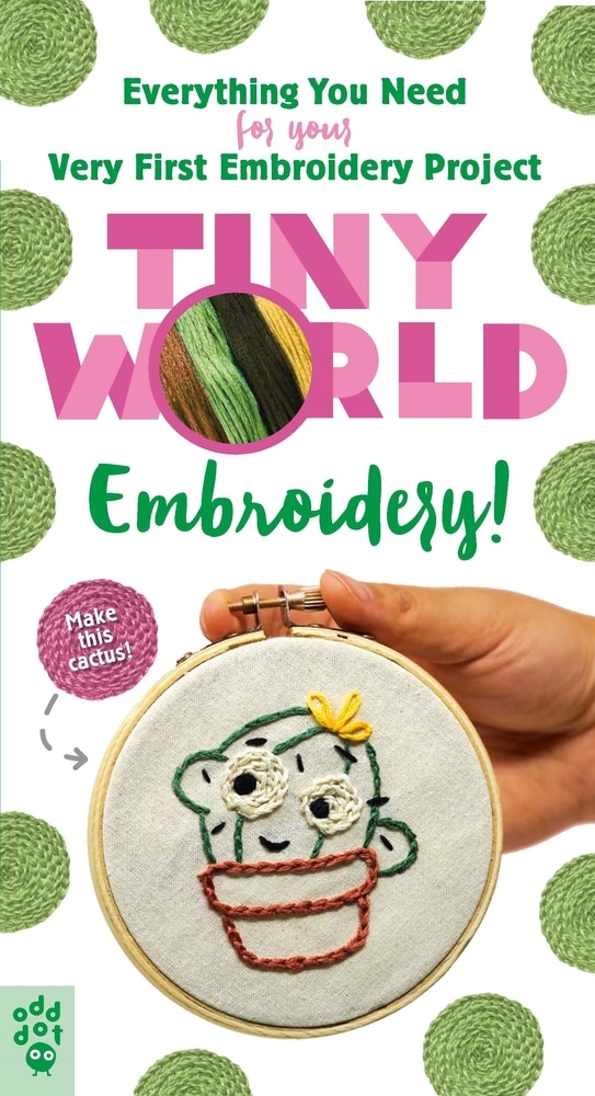 Book “Tiny World: Embroidery!” by El Patcha — September 24, 2019