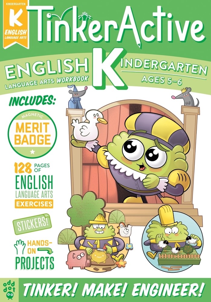 Book “TinkerActive Workbooks: Kindergarten English Language Arts” by Megan Hewes Butler — December 31, 2019