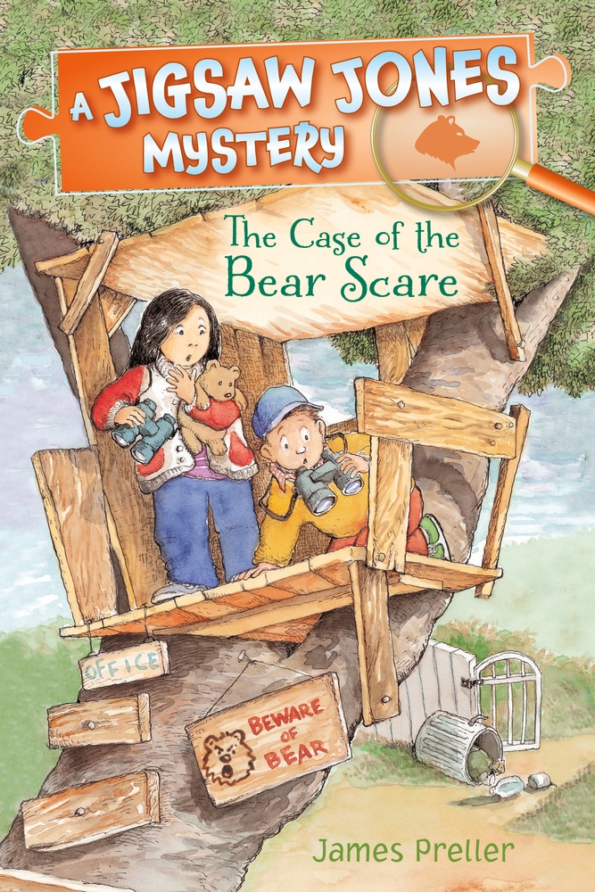 Book “Jigsaw Jones: The Case of the Bear Scare” by James Preller — August 6, 2019