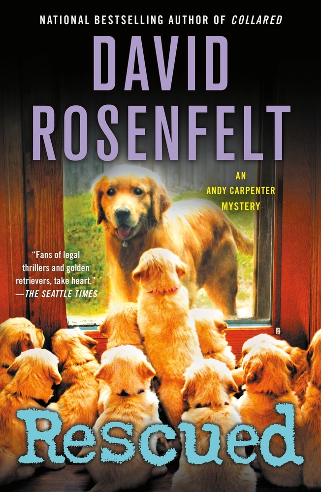 Book “Rescued” by David Rosenfelt — June 4, 2019