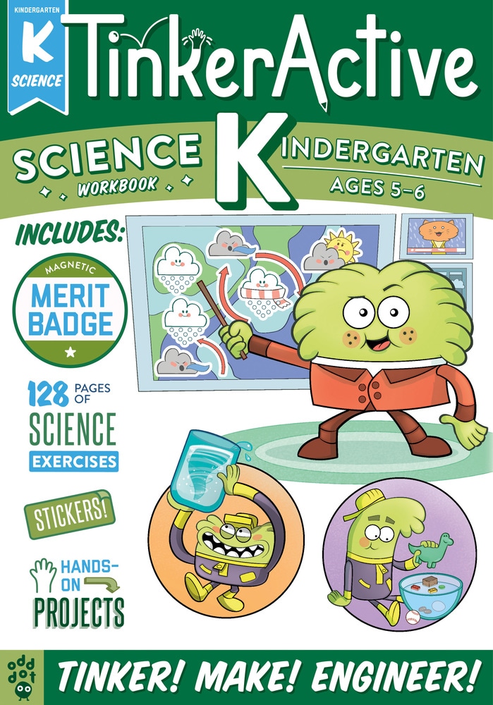 Book “TinkerActive Workbooks: Kindergarten Science” by Megan Hewes Butler — May 14, 2019