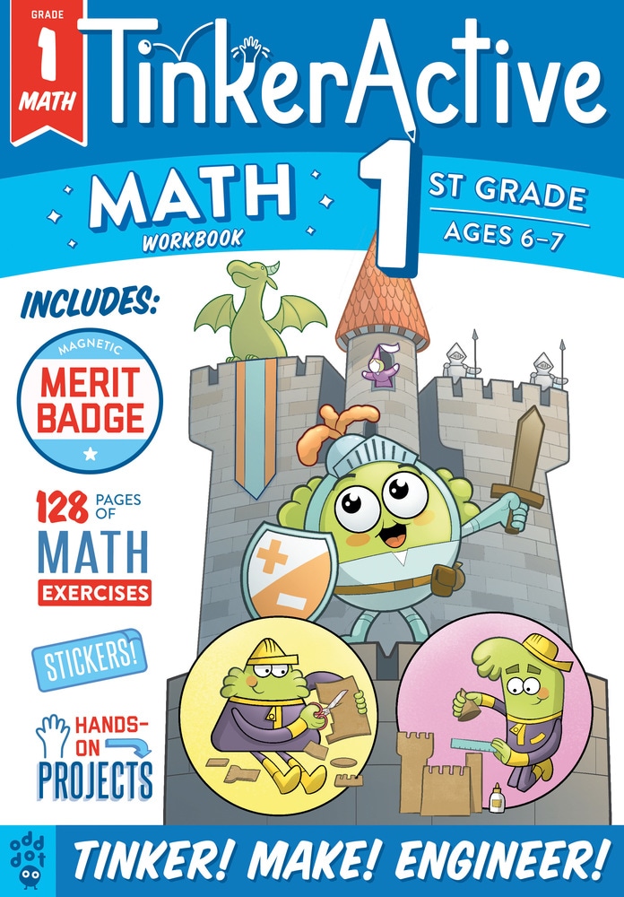 Book “TinkerActive Workbooks: 1st Grade Math” by Justin Krasner — May 14, 2019