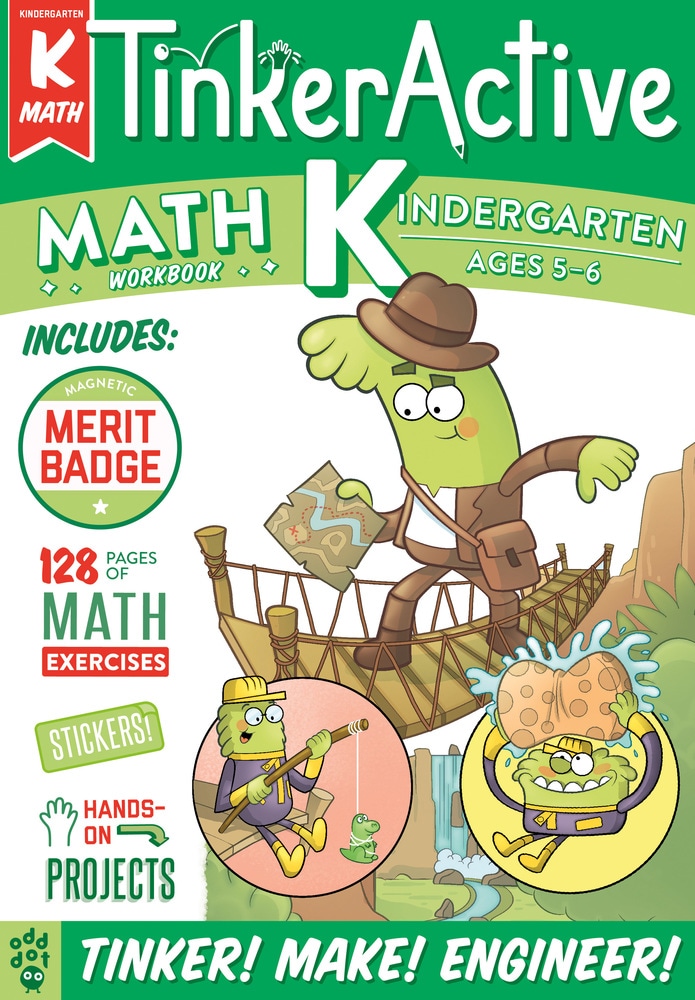 Book “TinkerActive Workbooks: Kindergarten Math” by Nathalie Le Du — May 14, 2019