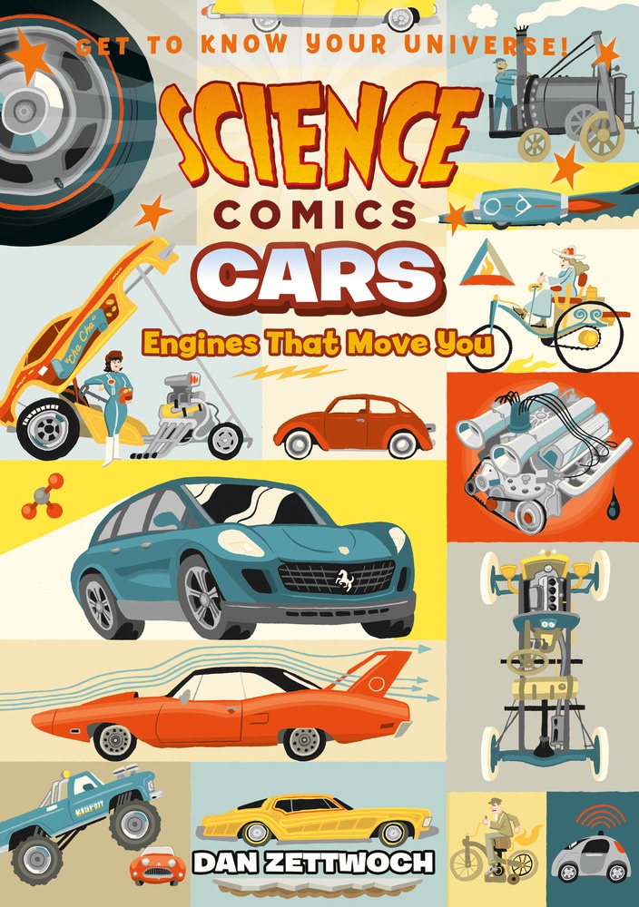 Book “Science Comics: Cars” by Dan Zettwoch — May 28, 2019