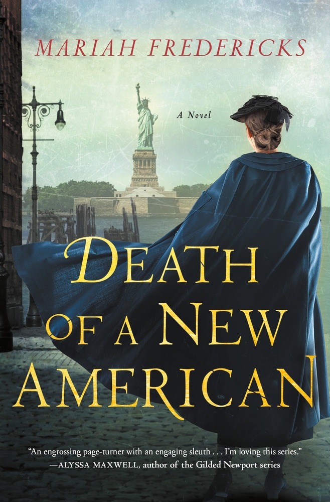 Book “Death of a New American” by Mariah Fredericks — April 9, 2019
