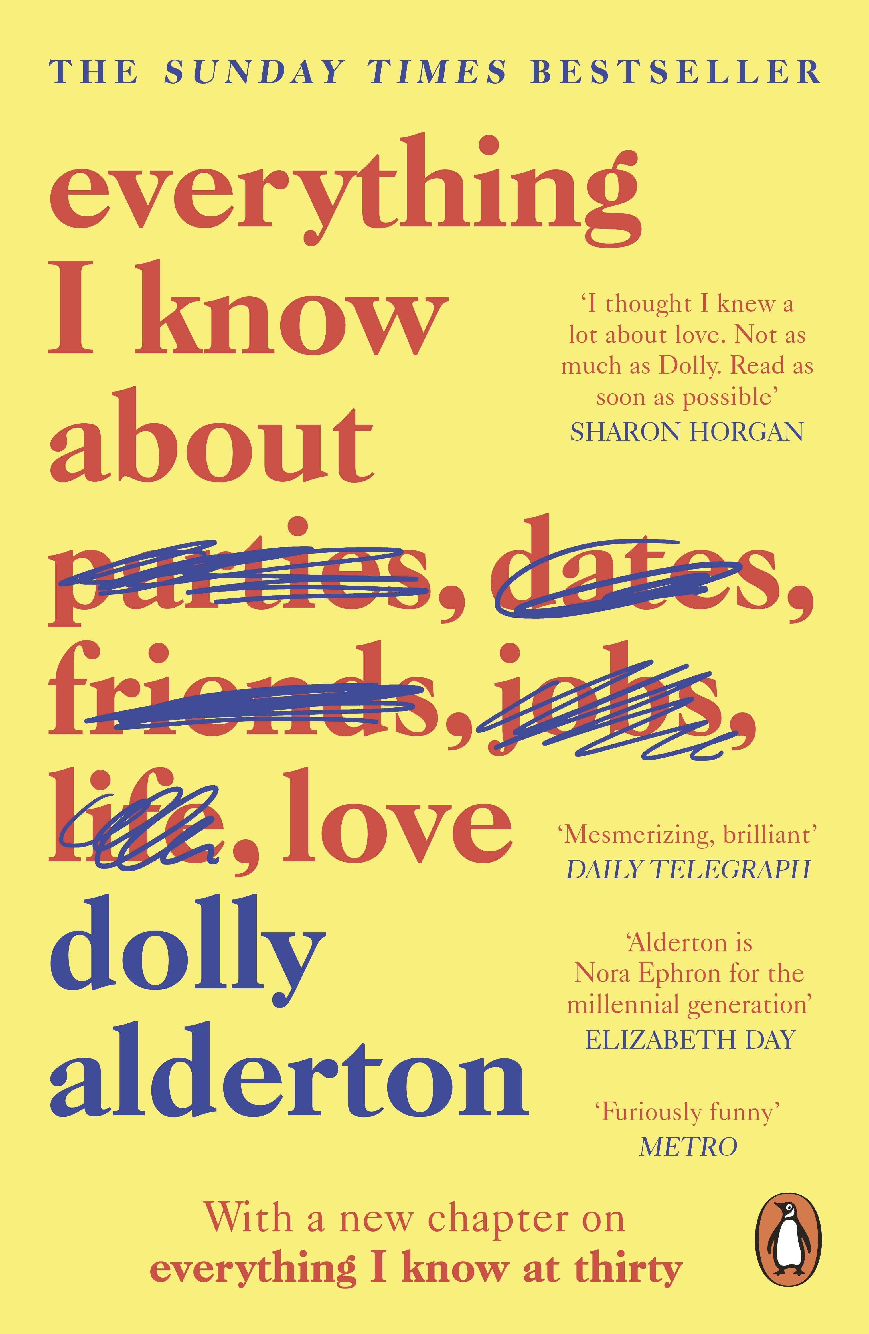 Book “Everything I Know About Love” by Dolly Alderton — February 7, 2019
