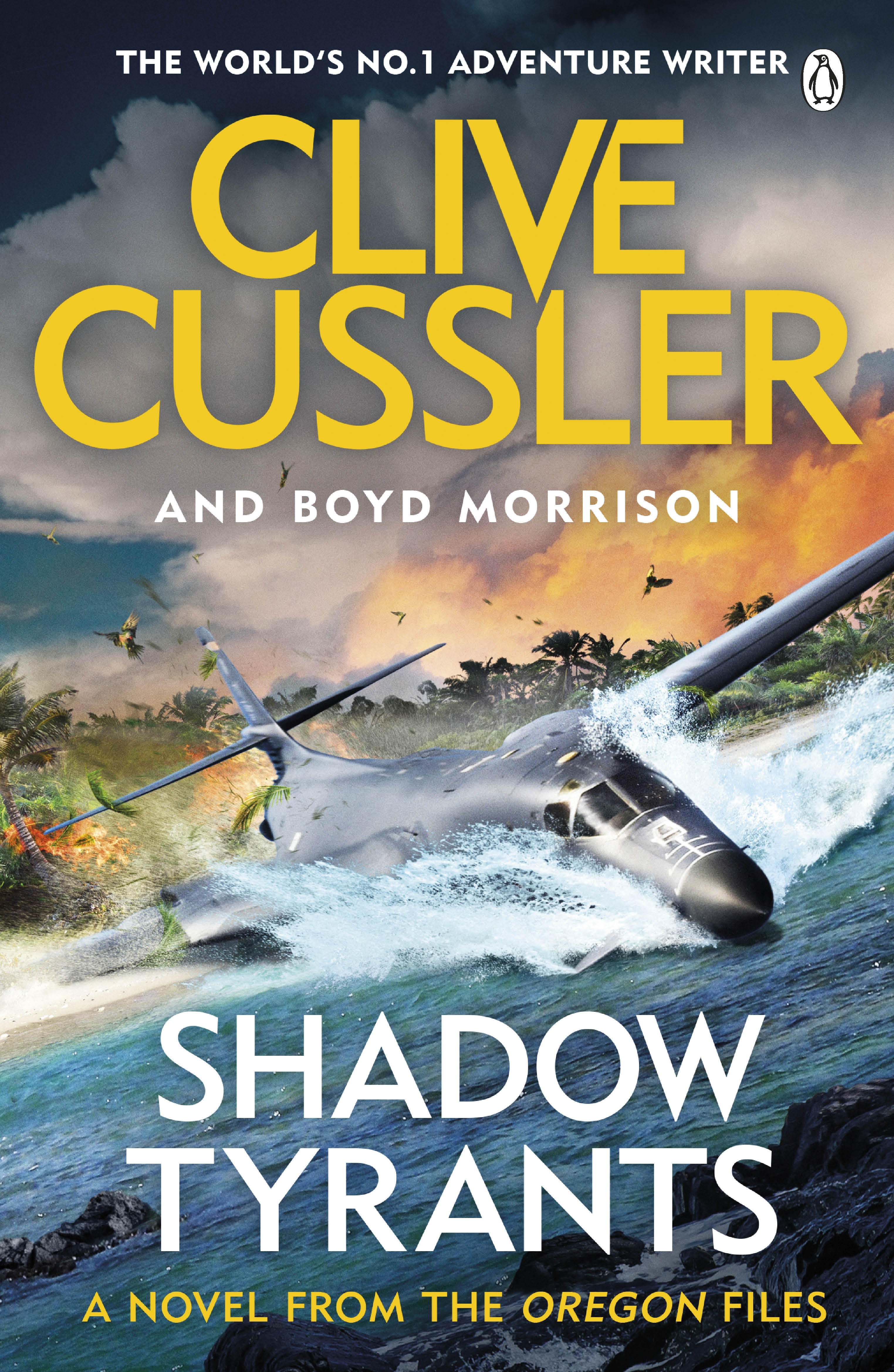 Book “Shadow Tyrants” by Clive Cussler, Boyd Morrison — August 8, 2019
