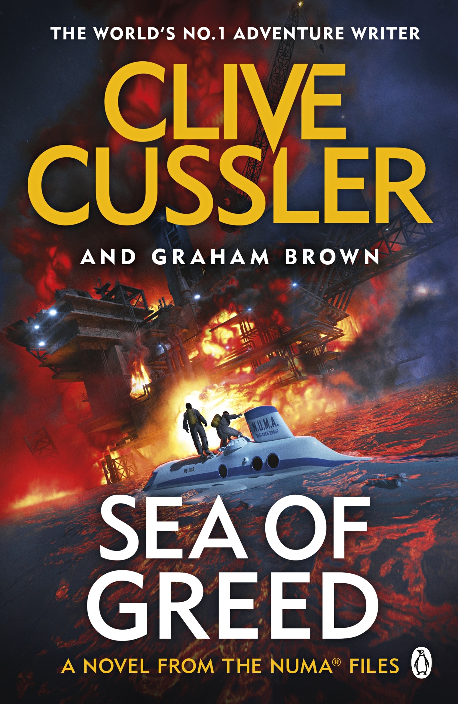 Book “Sea of Greed” by Clive Cussler, Graham Brown — October 3, 2019