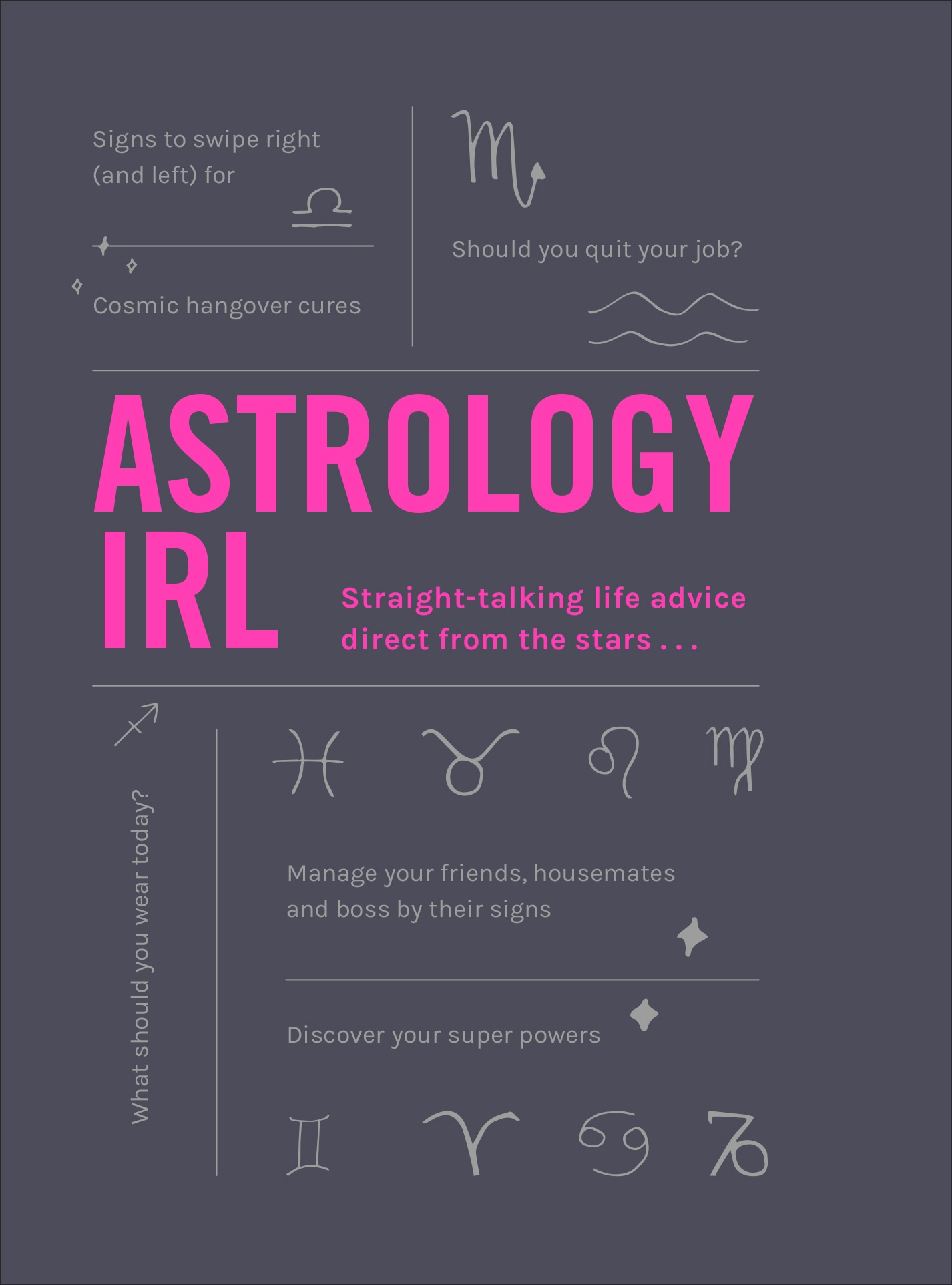 Book “Astrology IRL” by Liz Marvin, Francesca Oddie — August 15, 2019