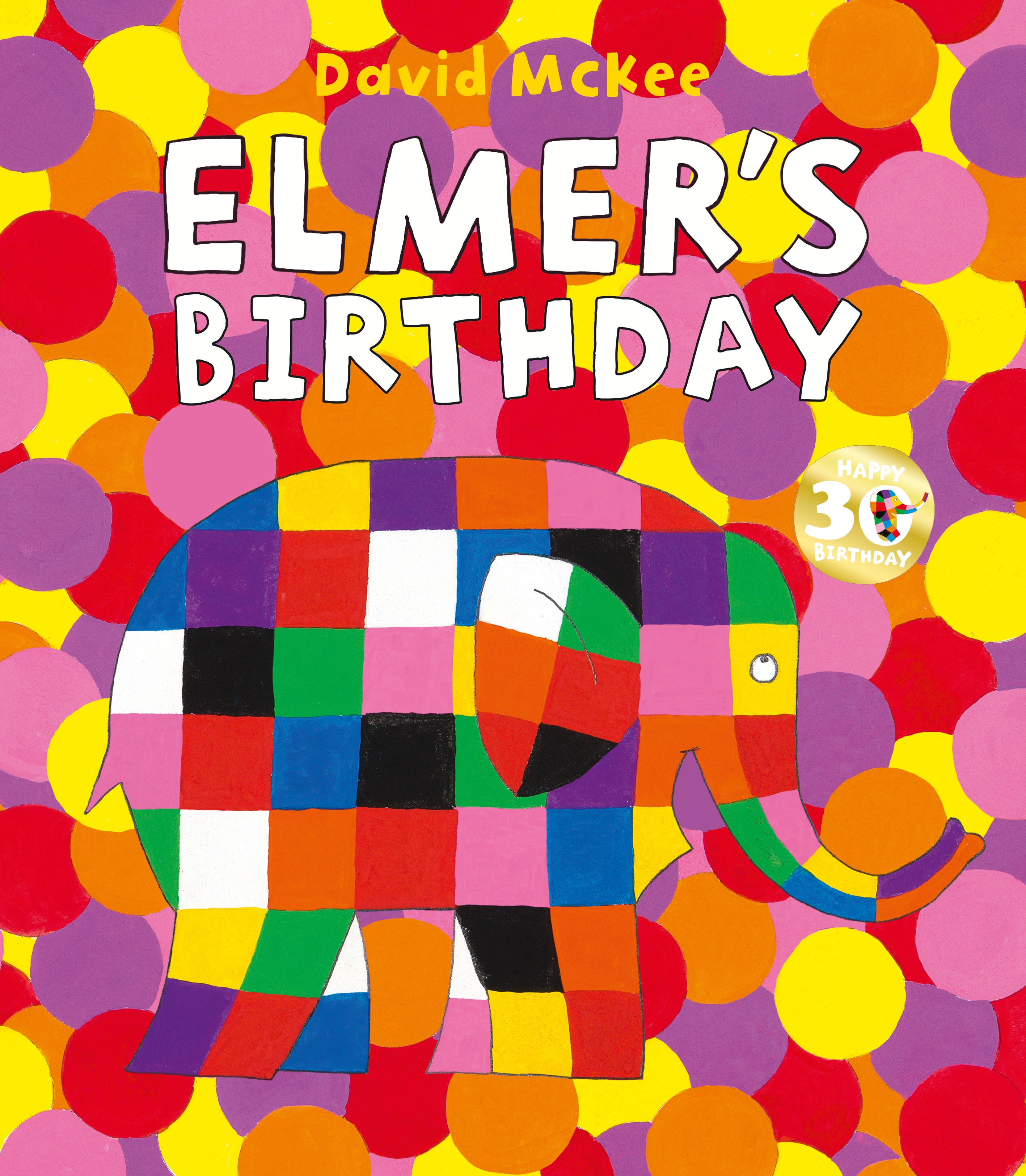 Book “Elmer's Birthday” by David McKee — September 5, 2019