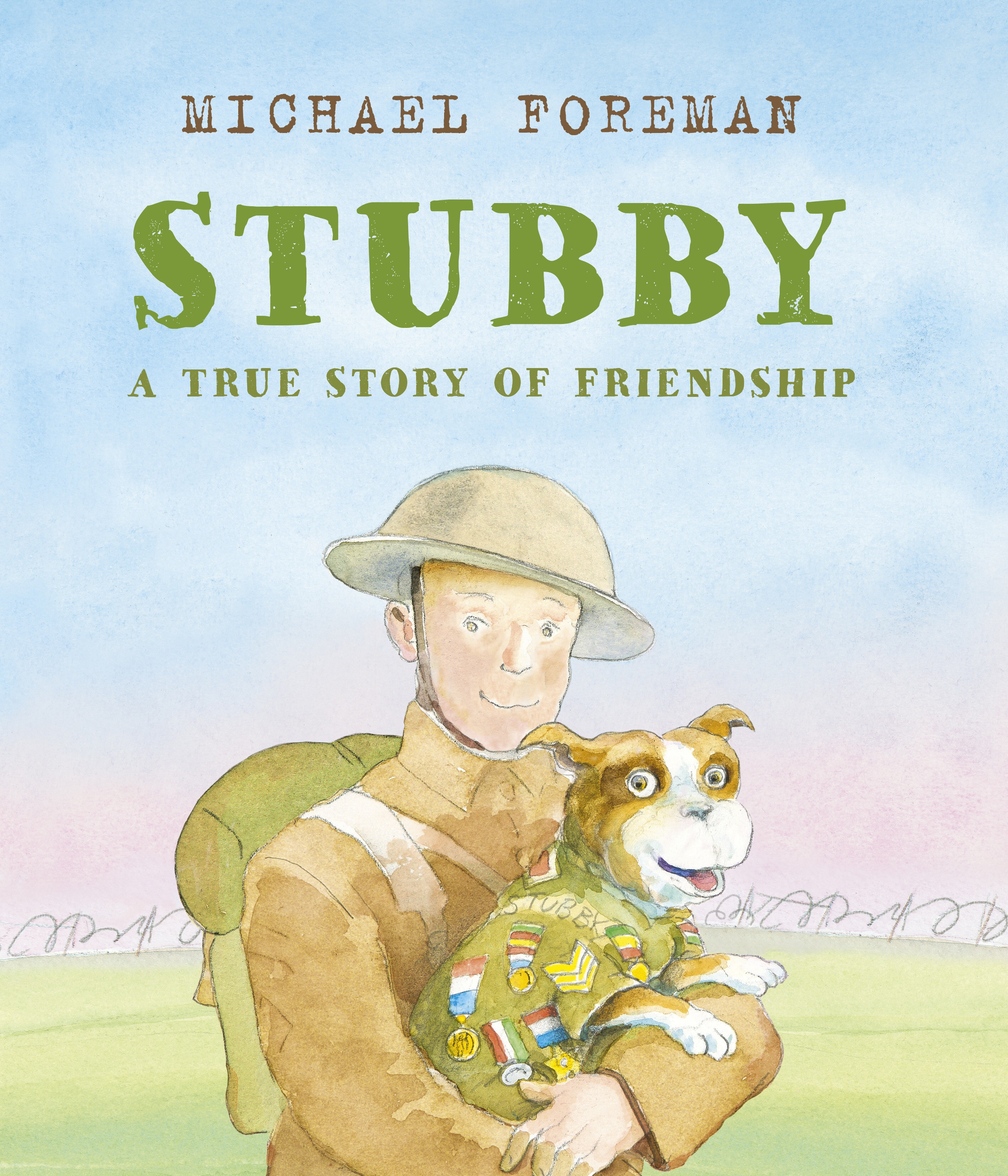 Book “Stubby: A True Story of Friendship” by Michael Foreman — October 3, 2019