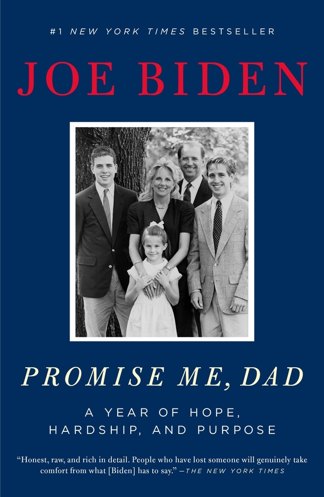 Book “Promise Me, Dad” by Joe Biden — November 20, 2018