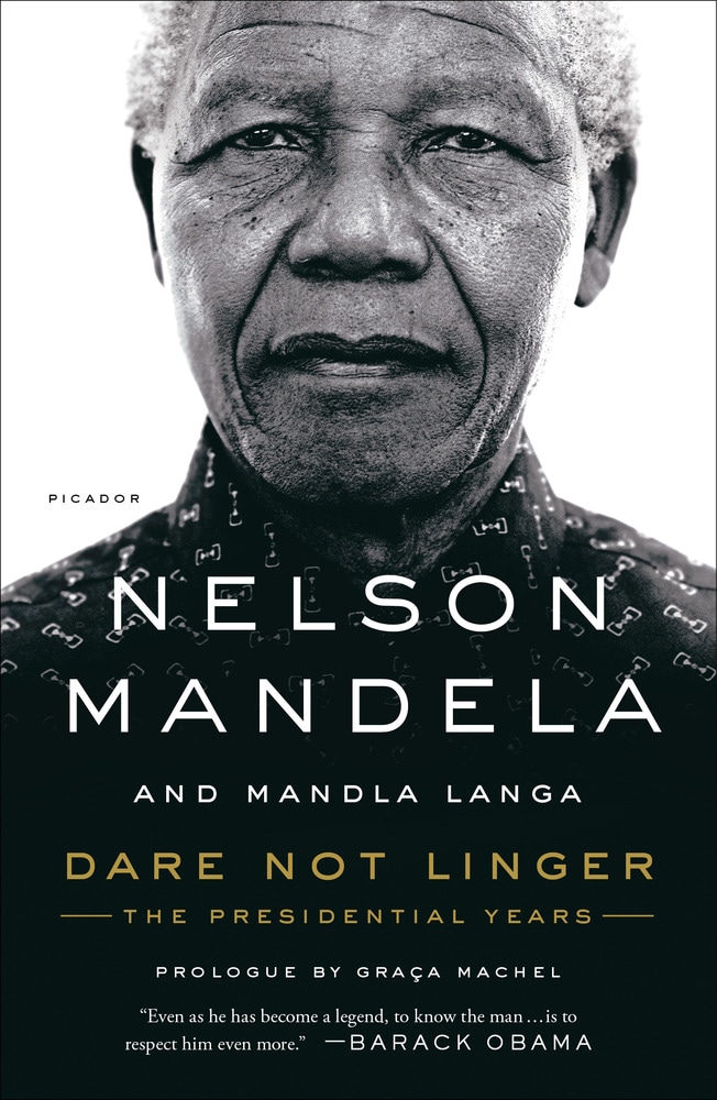 Book “Dare Not Linger” by Nelson Mandela, Mandla Langa — October 9, 2018