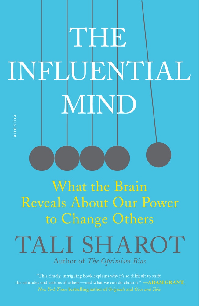 Book “The Influential Mind” by Tali Sharot — September 4, 2018