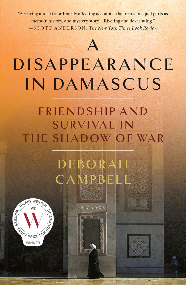 Book “A Disappearance in Damascus” by Deborah Campbell — September 18, 2018