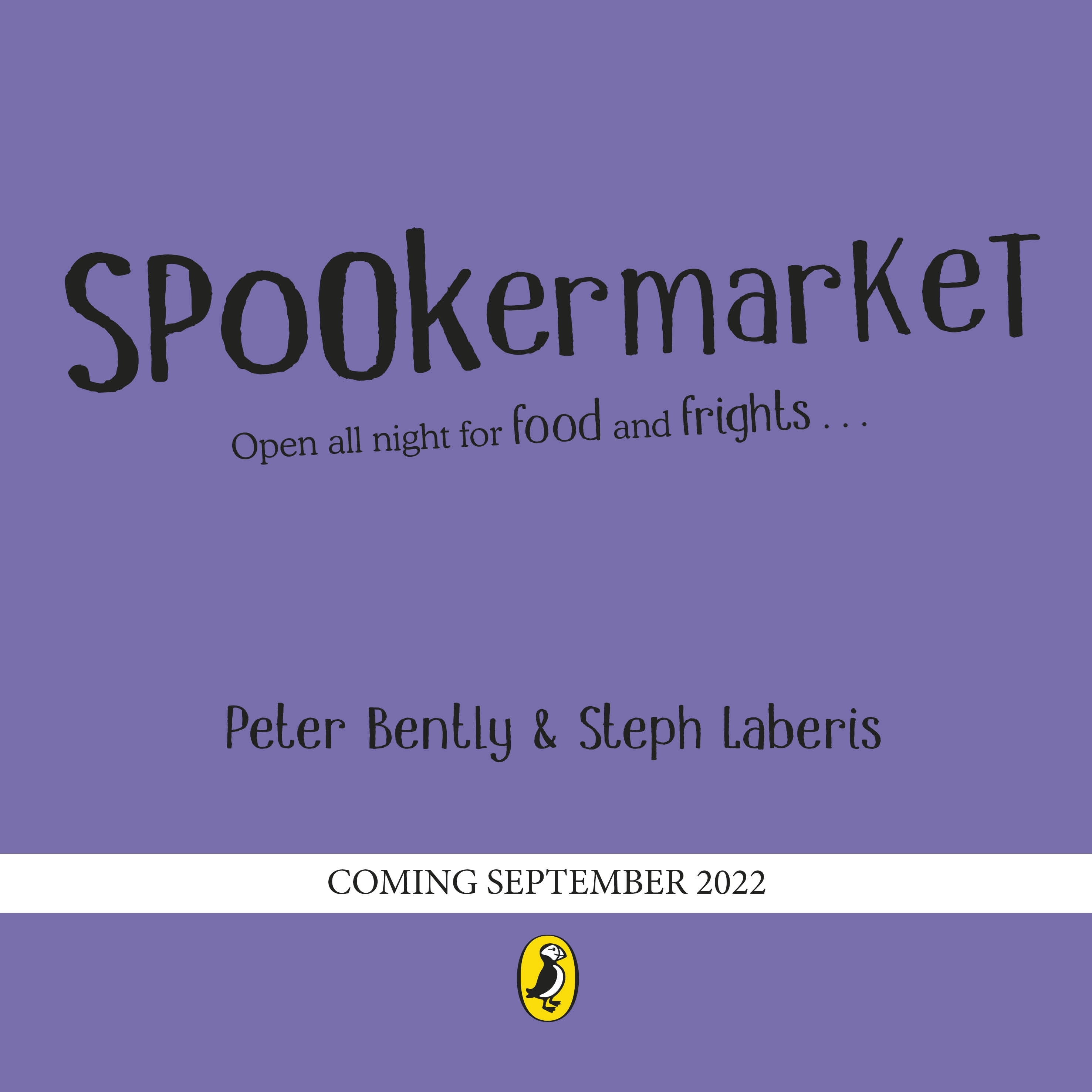 Book “Spookermarket” by Peter Bently — September 8, 2022