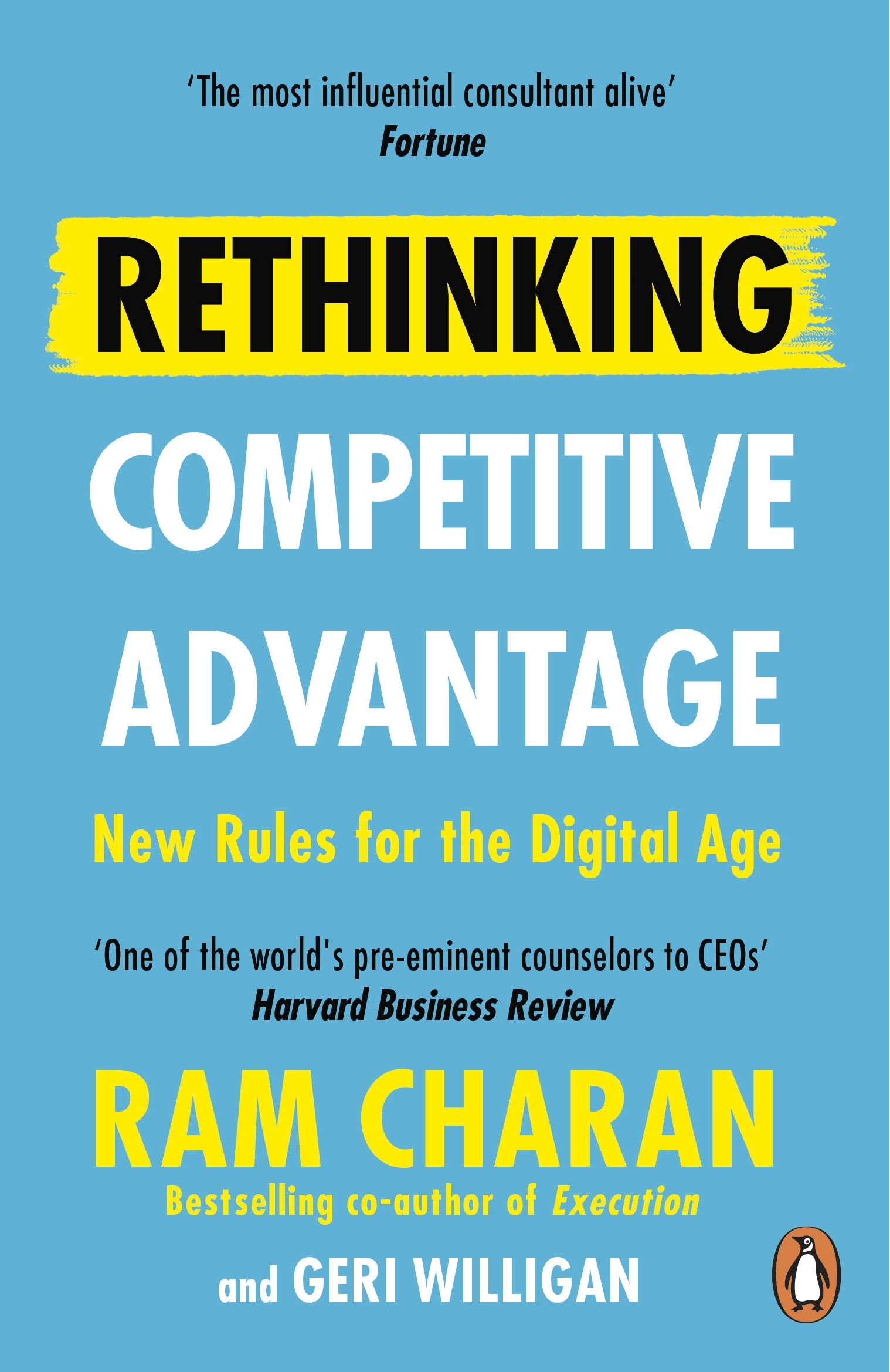 Book “Rethinking Competitive Advantage” by Ram Charan — February 10, 2022