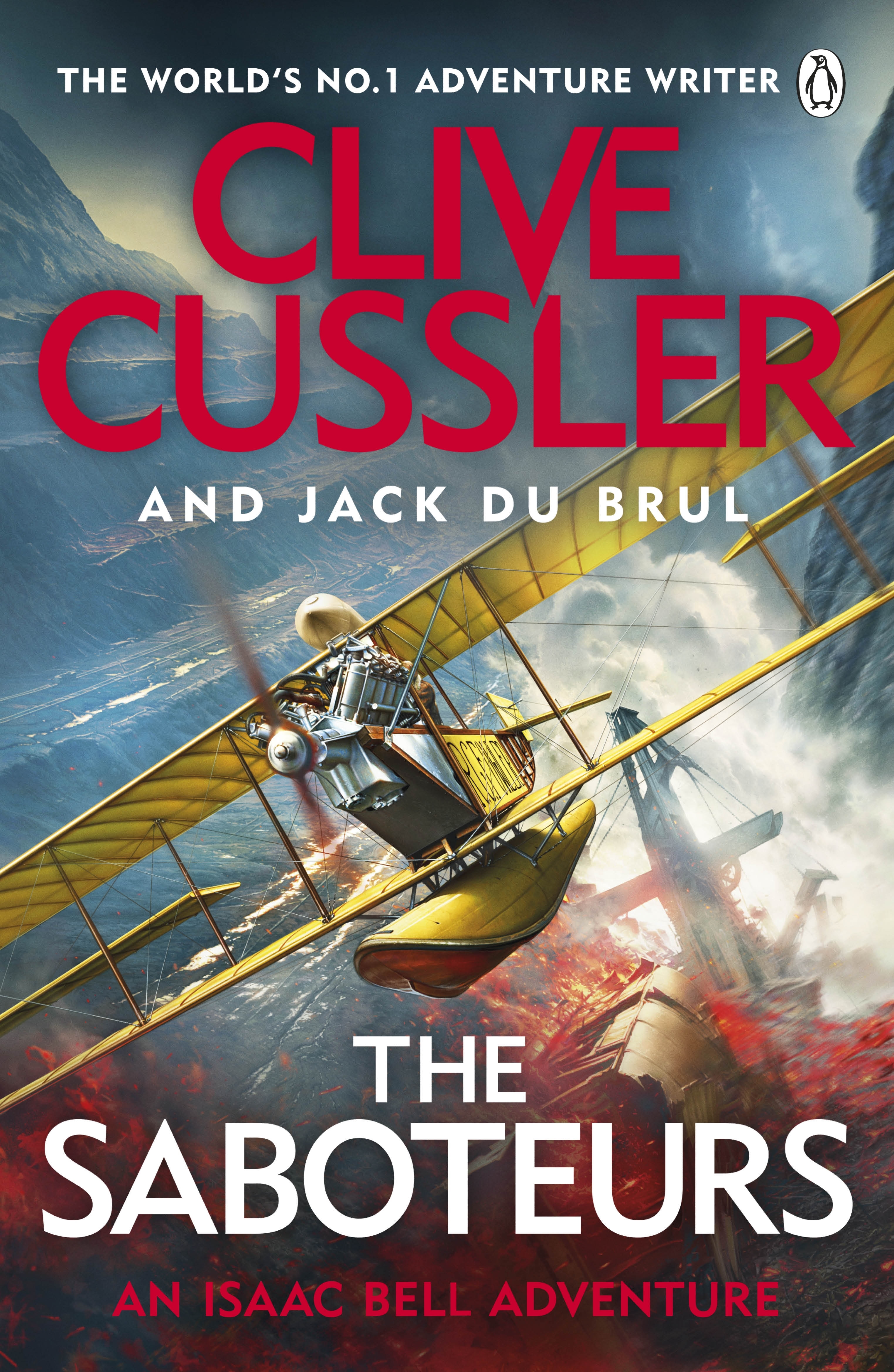 Book “The Saboteurs” by Clive Cussler, Jack du Brul — April 28, 2022