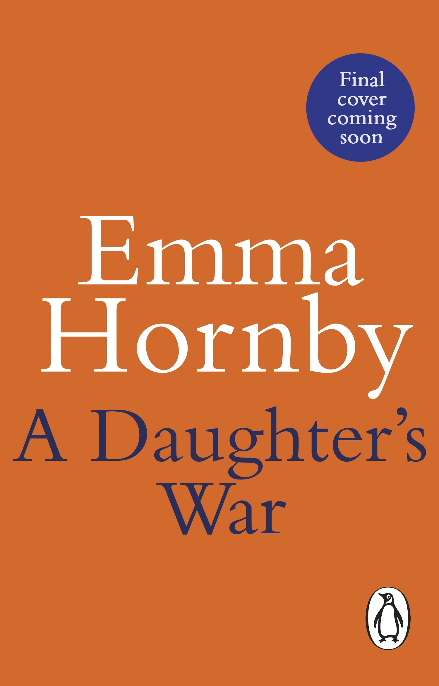 Book “A Daughter’s War” by Emma Hornby — September 15, 2022