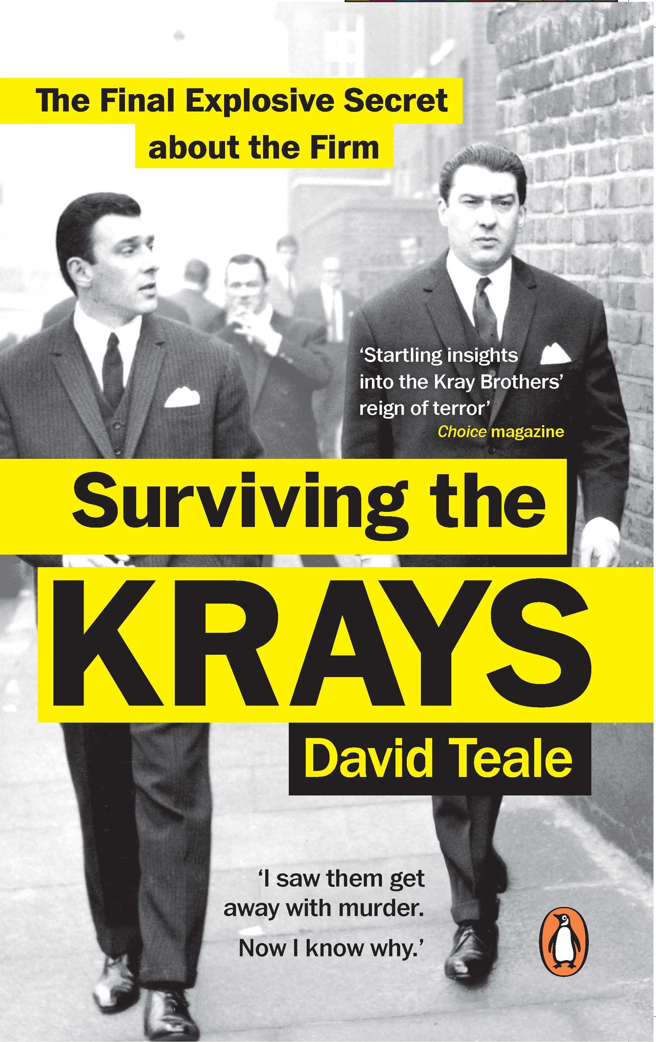 Book “Surviving the Krays” by David Teale — March 17, 2022