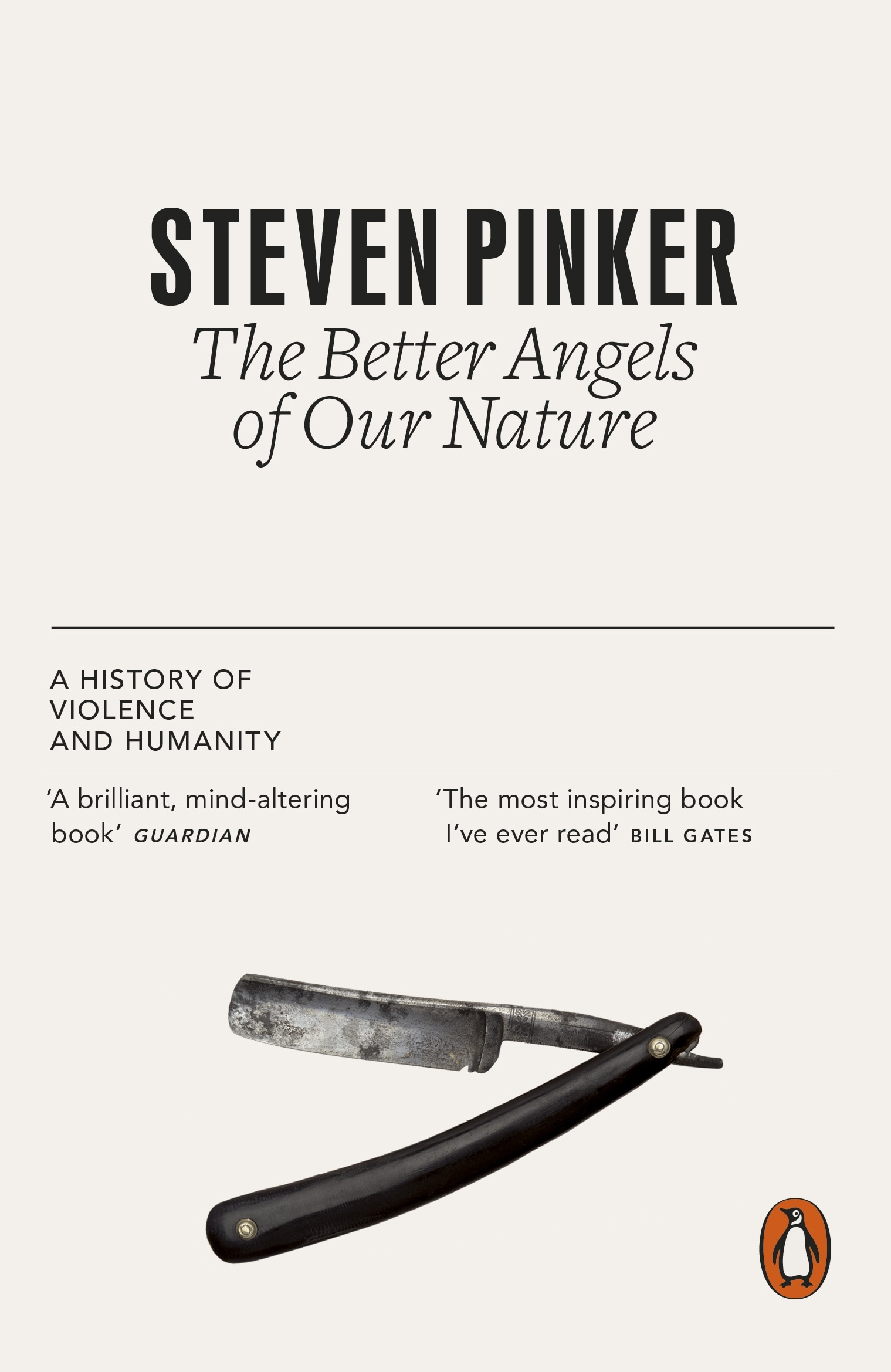 Book “The Better Angels of Our Nature” by Steven Pinker