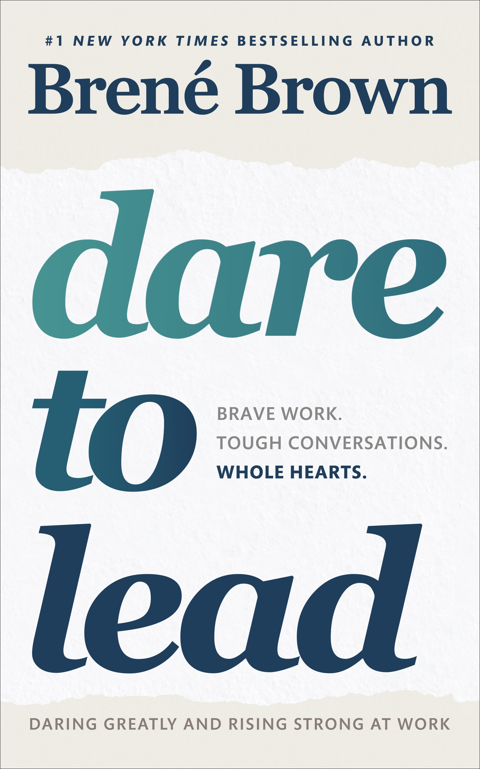 Book “Dare to Lead” by Brené Brown — October 11, 2018