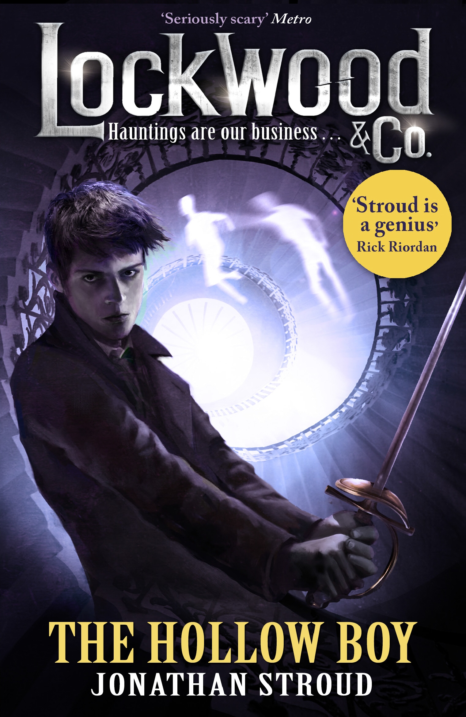 Book “Lockwood & Co: The Hollow Boy” by Jonathan Stroud — September 24, 2015