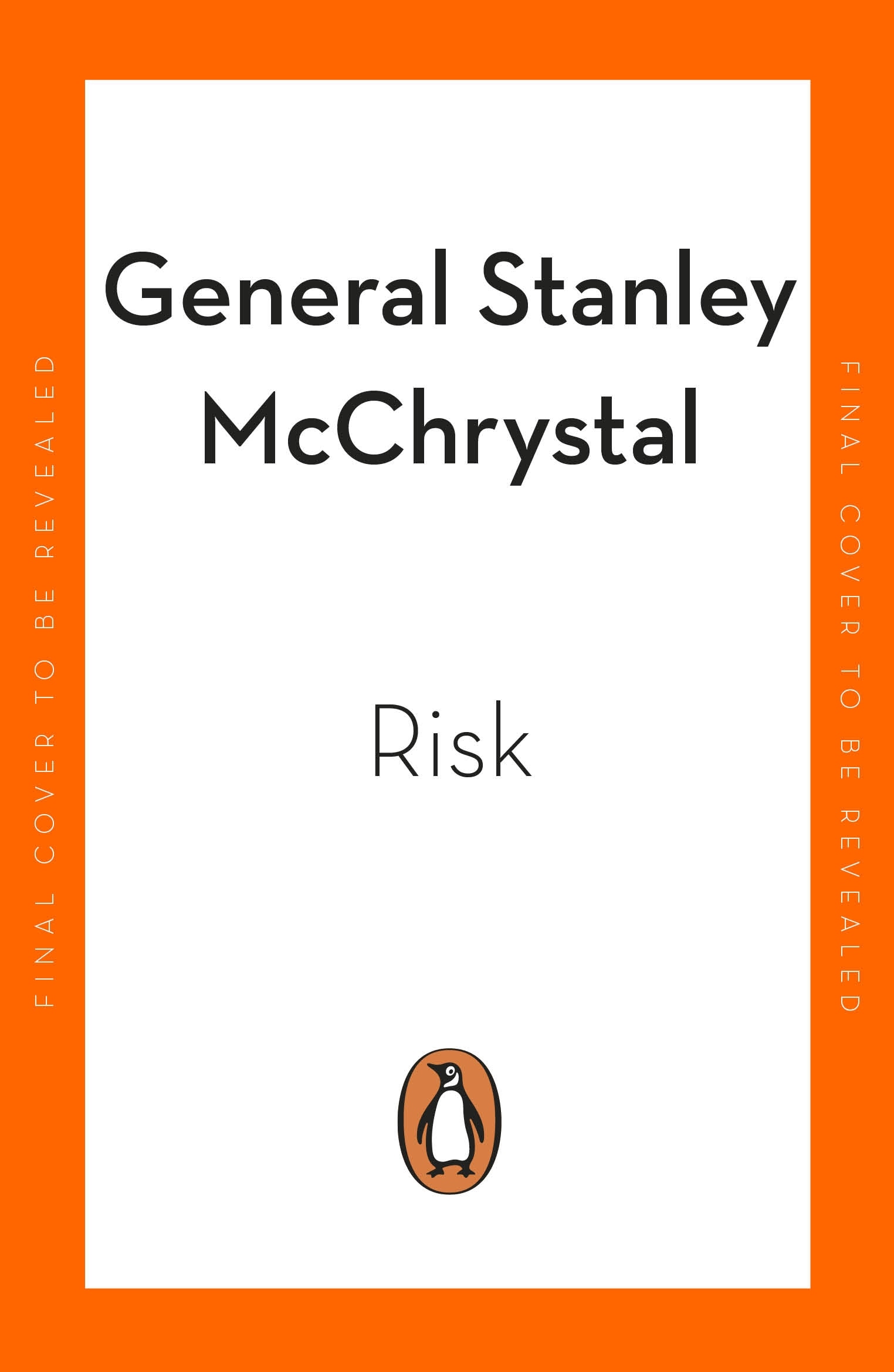 Book “Risk” by General Stanley McChrystal — October 6, 2022